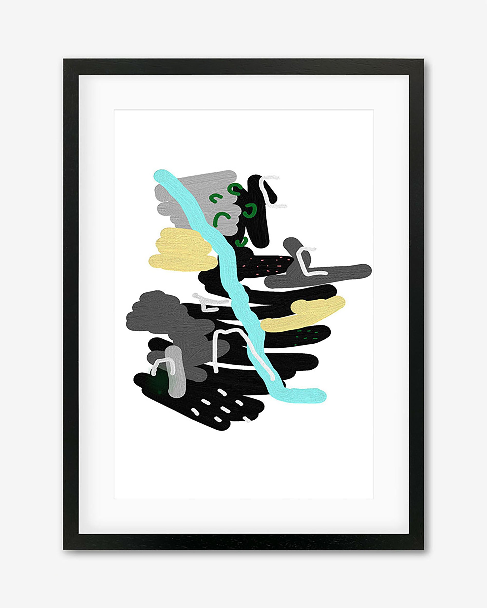 Contemporary 1 Framed Art