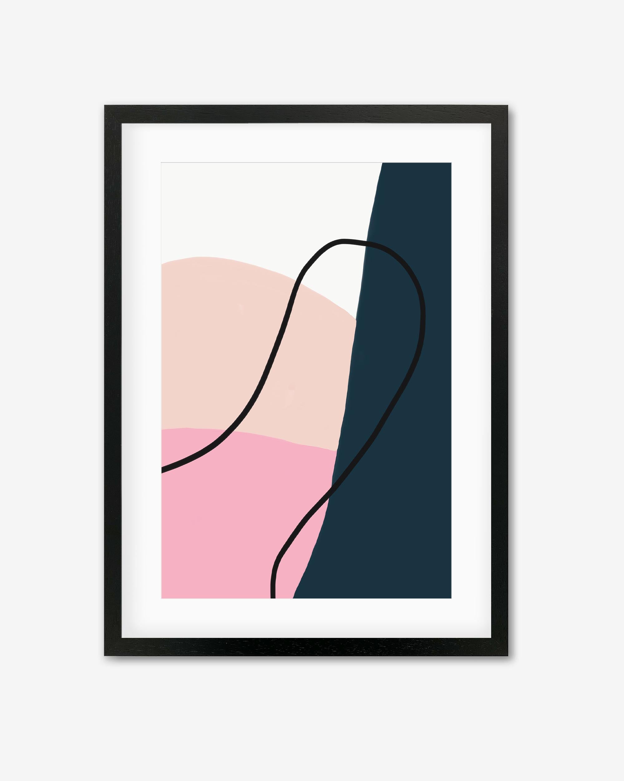 Abstract Colours Framed Art
