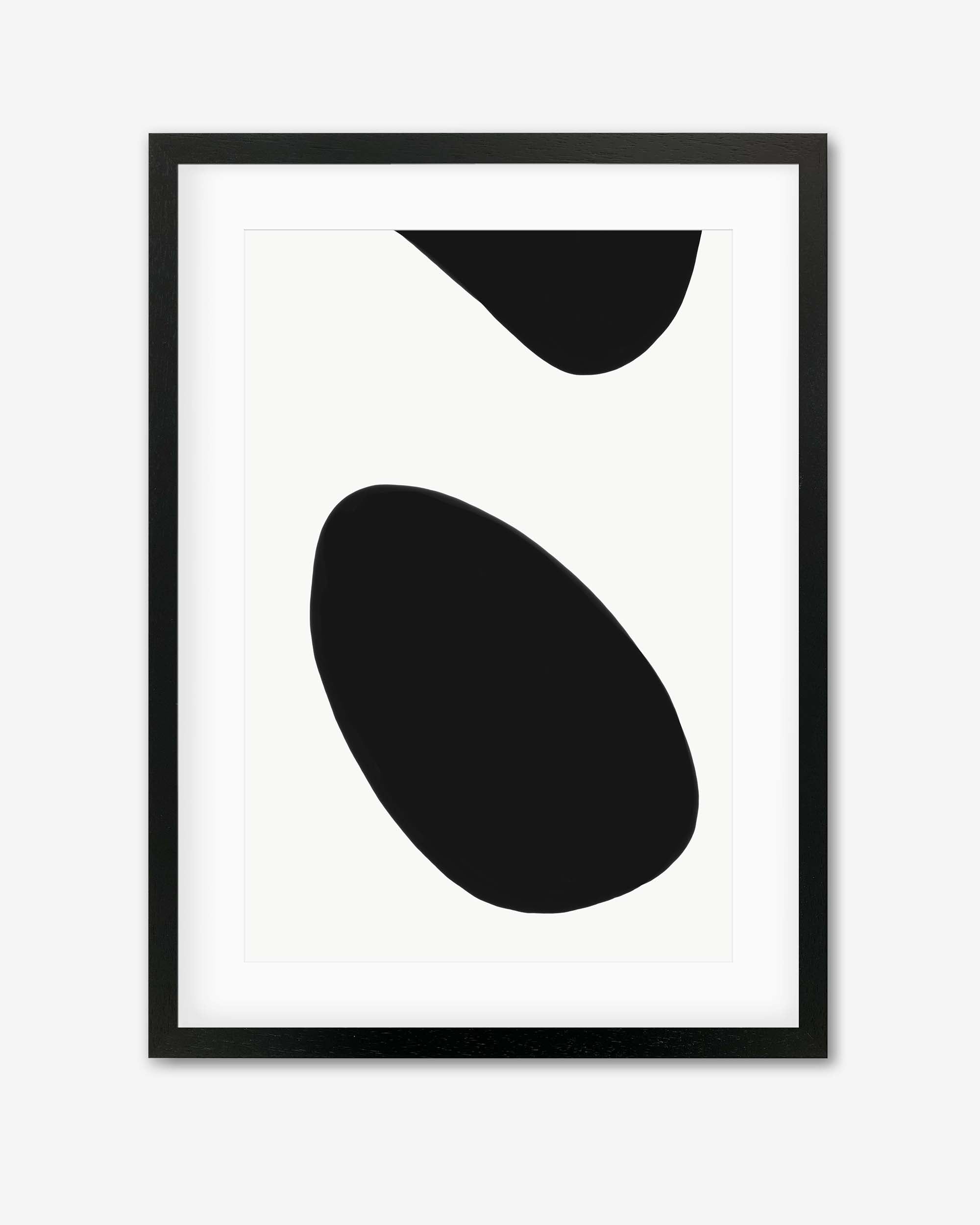 Organic Monochrome Framed Art