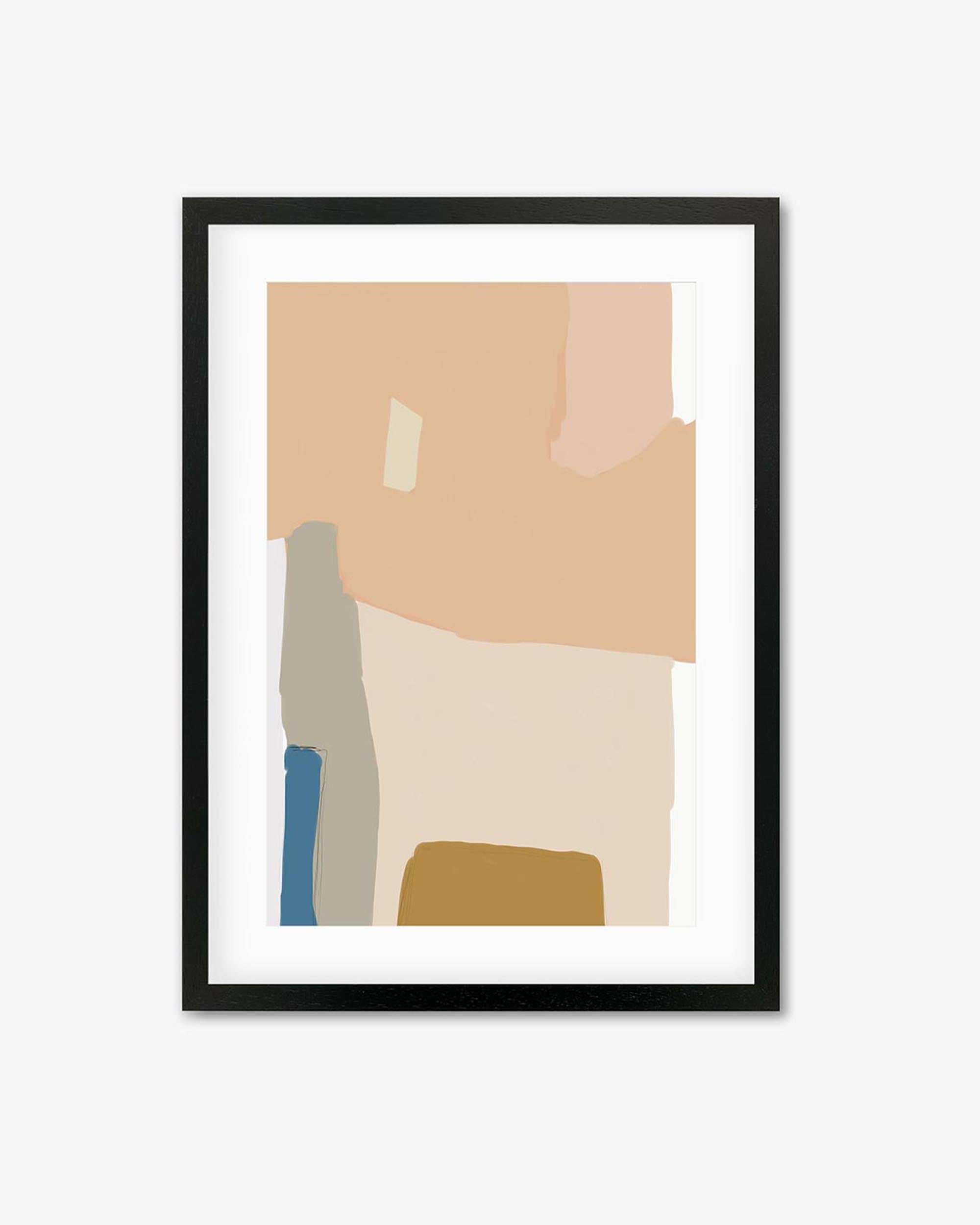 Modern Abstract Shapes Art Print