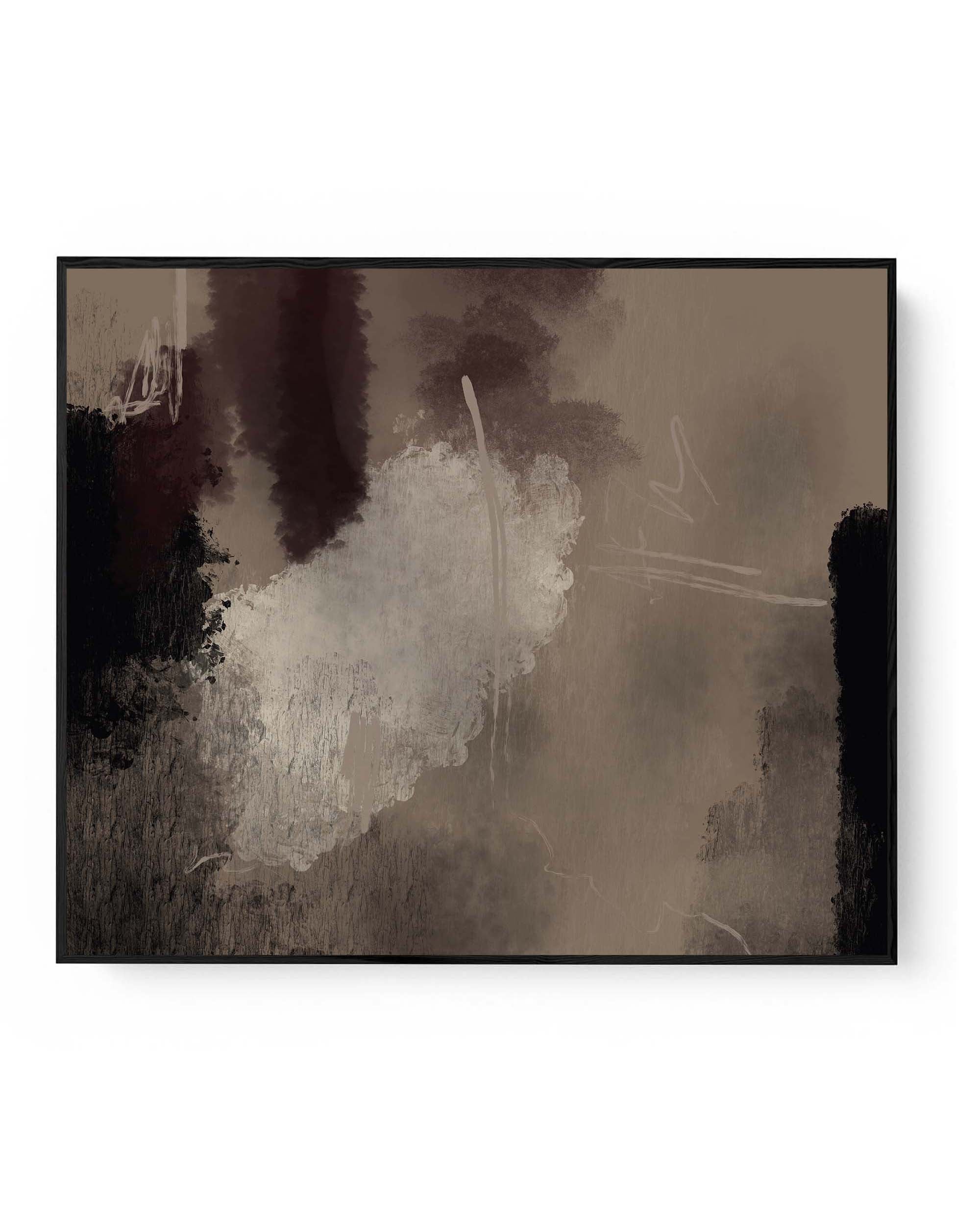 Misty Meadow Framed Canvas