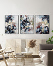 Abstract Dunes Canvas Set Of 3-framed-Canvas Set Of 3-Abstract House