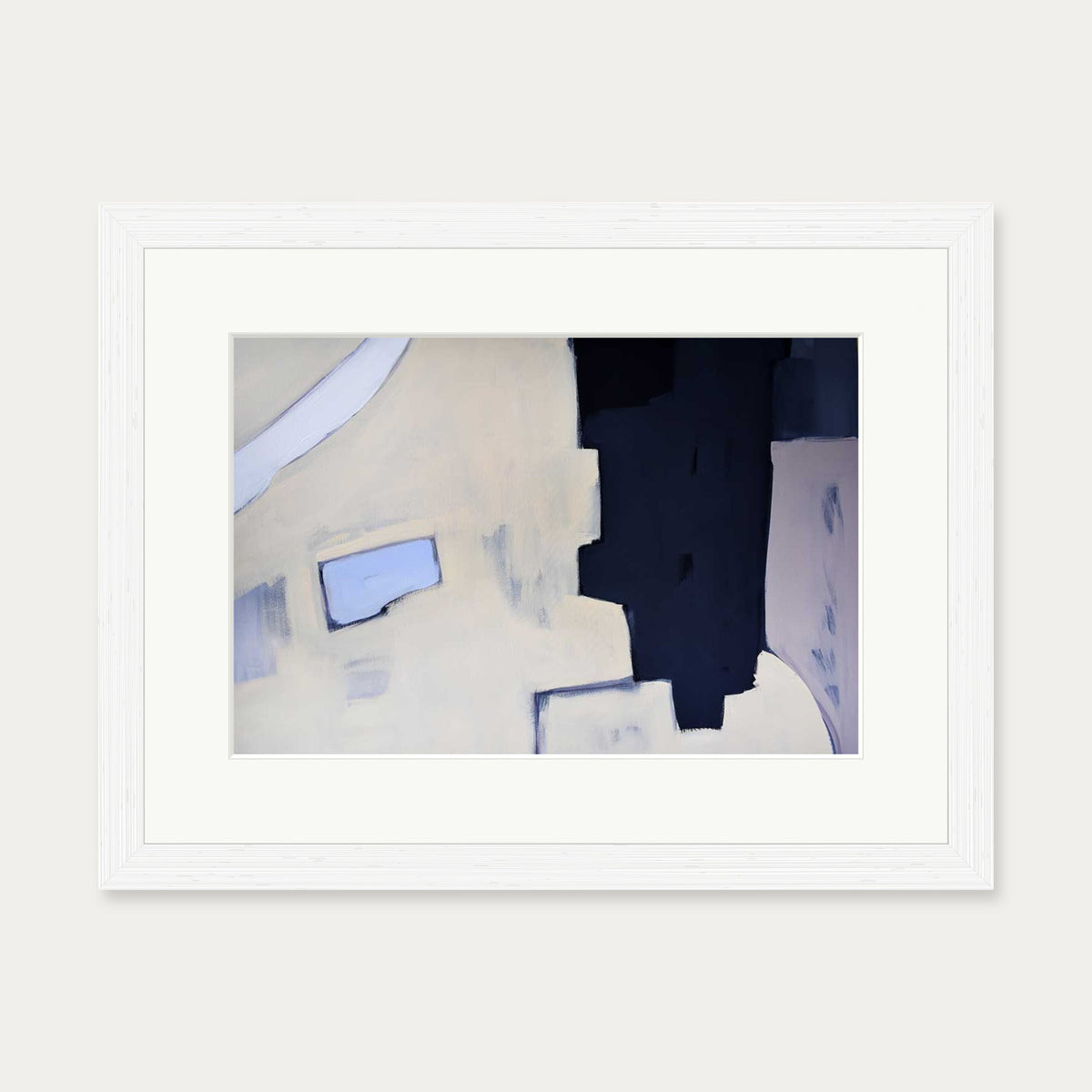 Abstraction 529 Art Print — 30 x 40 cm — White Frame