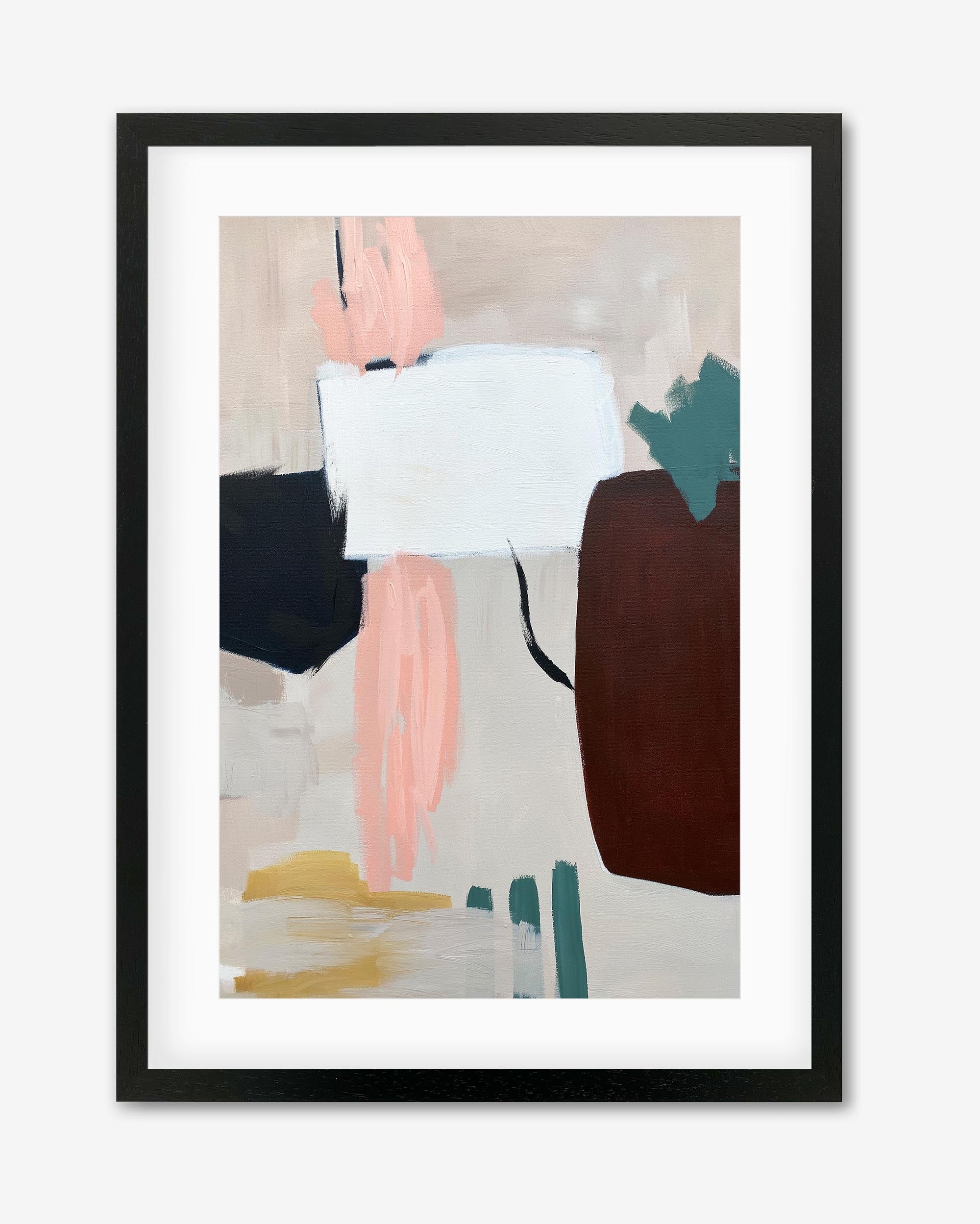 Abstraction 100 Framed Art