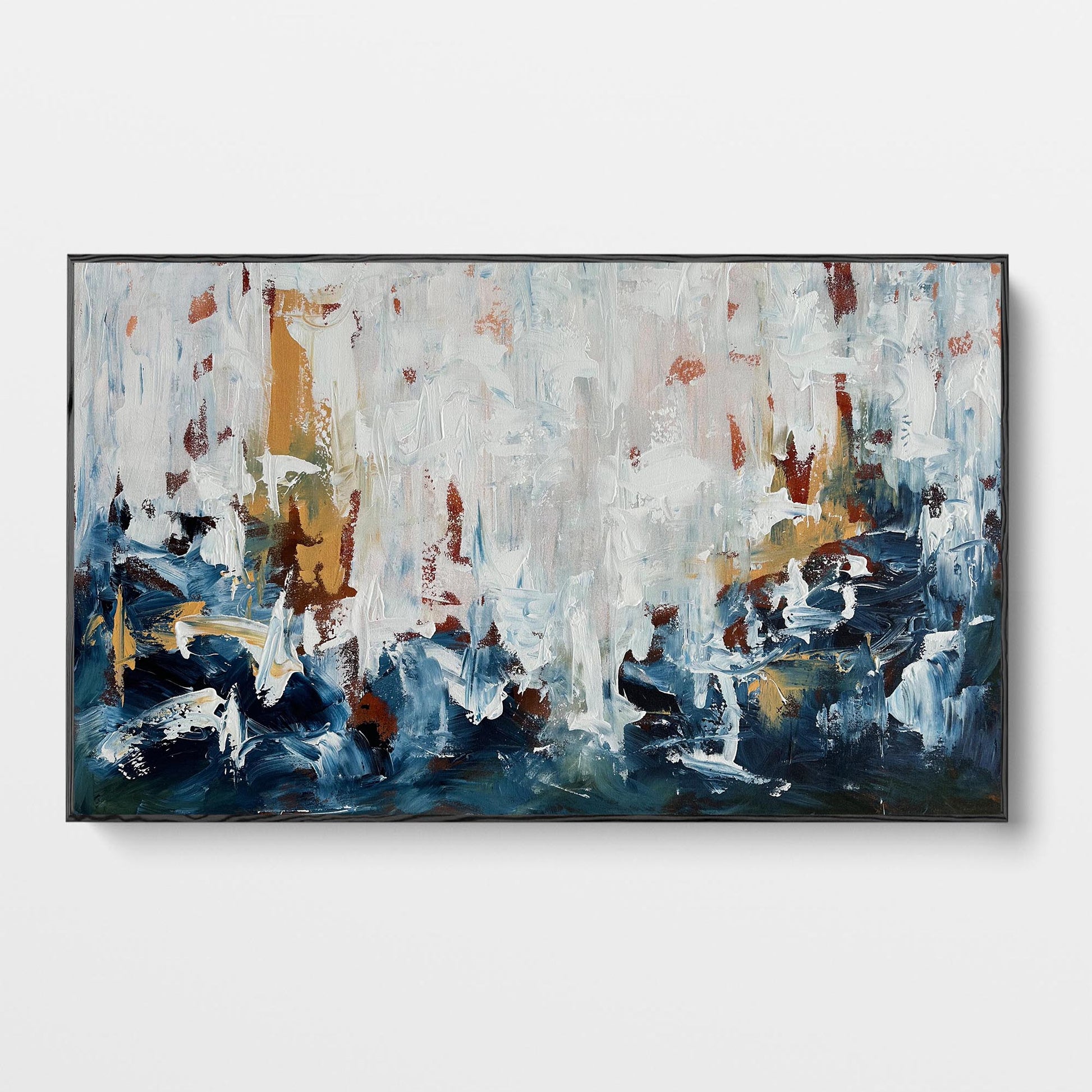 I Told You So - Original Painting-Abstract House