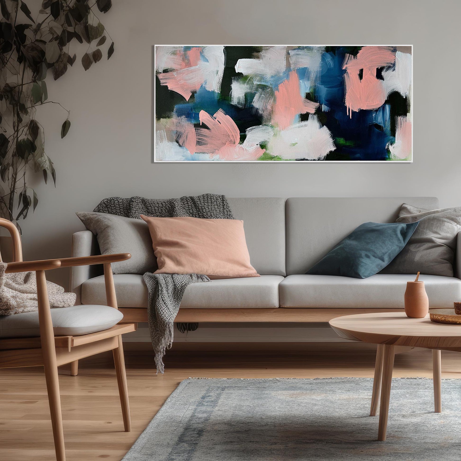 Dreams Apart - Original Painting-Abstract House