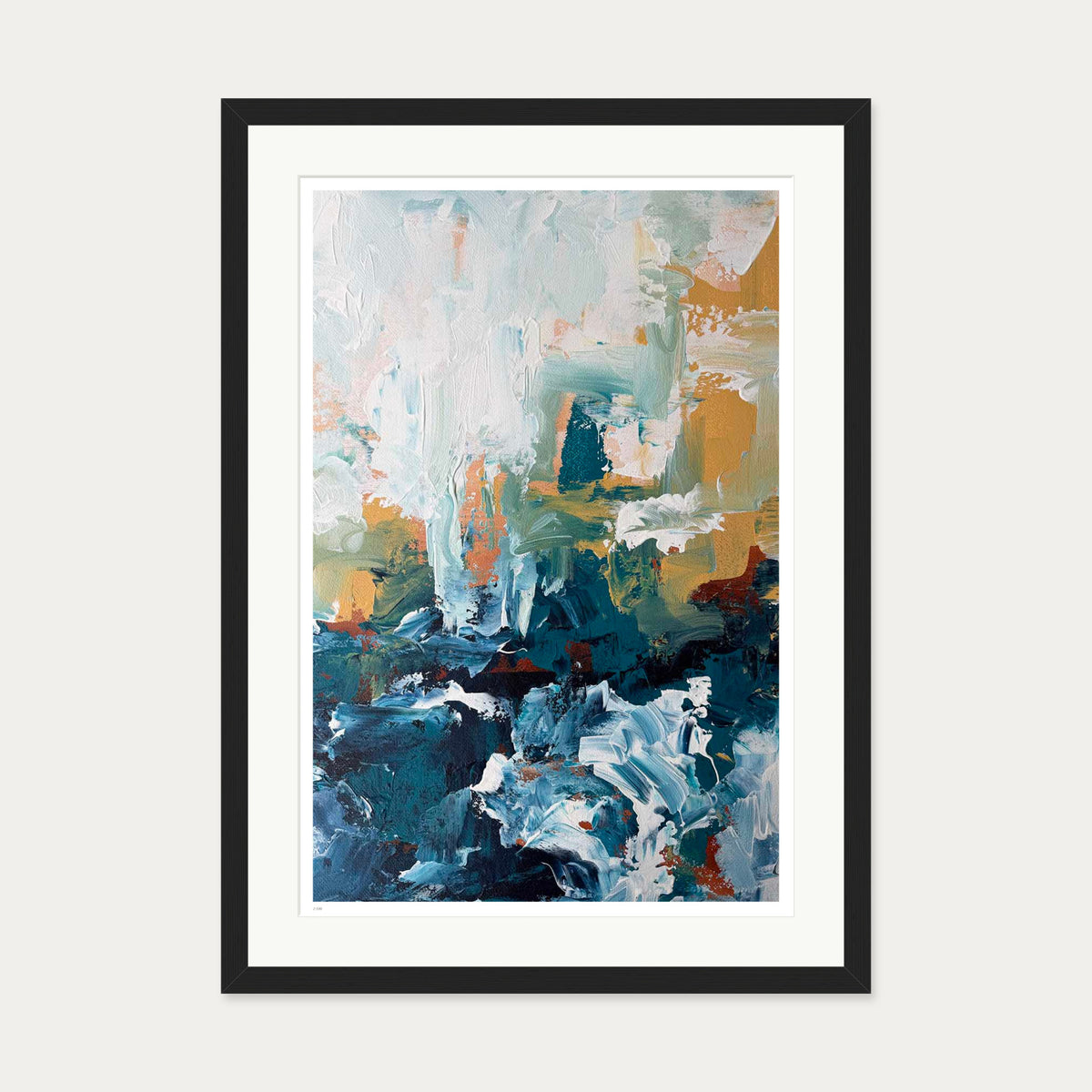 Afterglow III Limited Edition Print — 50 x 70 cm — Black Frame