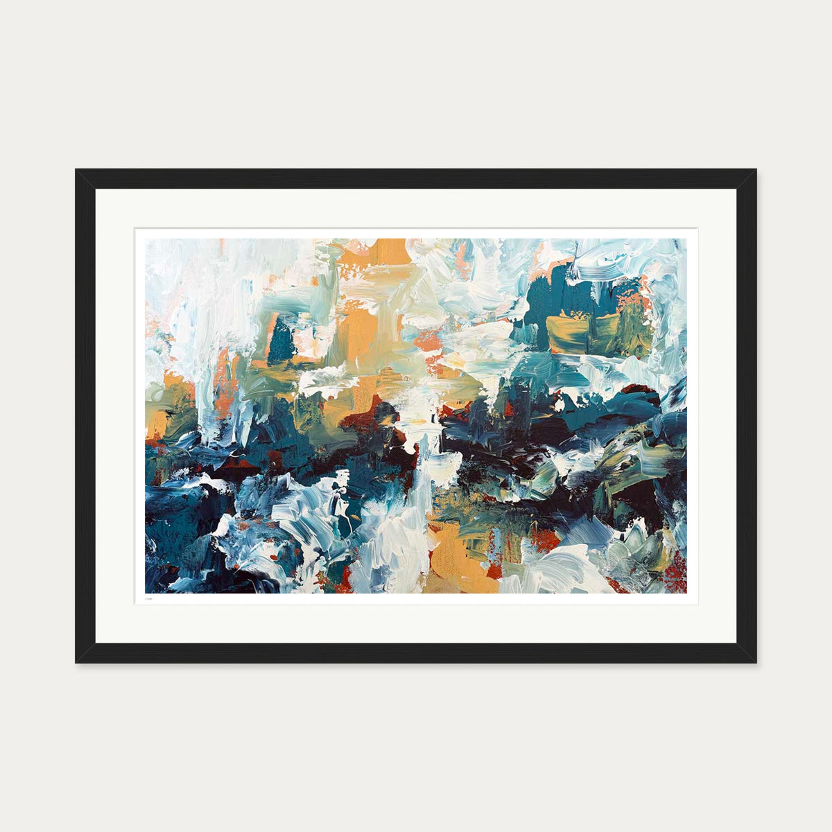 Afterglow Limited Edition Print — 50 x 70 cm — Black Frame