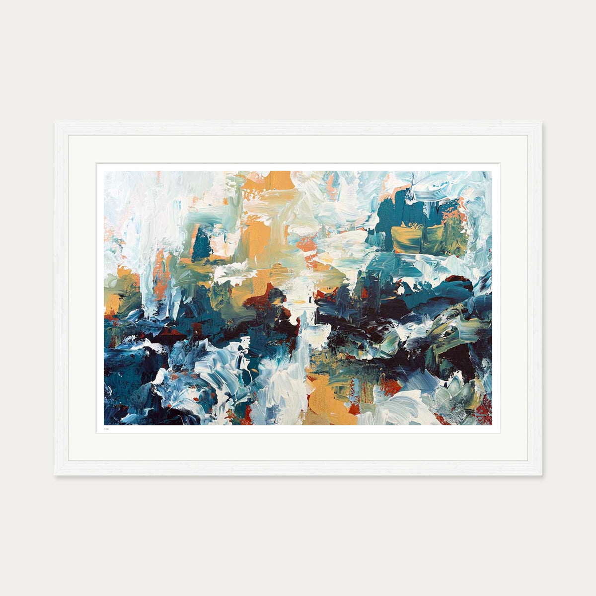 Afterglow Limited Edition Print — 50 x 70 cm — White Frame