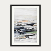 Abstract 458 Art Print — 50 x 70 cm — Black Frame