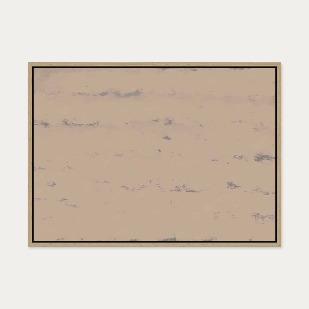 Pastel Skies Canvas Art — 50 x 70 cm — Oak Frame