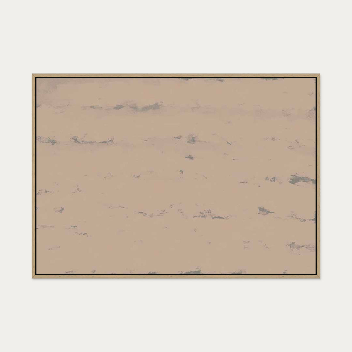 Pastel Skies Canvas Art — 70 x 100 cm — Oak Frame