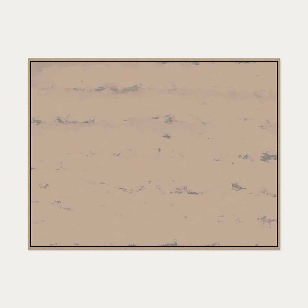 Pastel Skies Canvas Art — 90 x 120 cm — Oak Frame