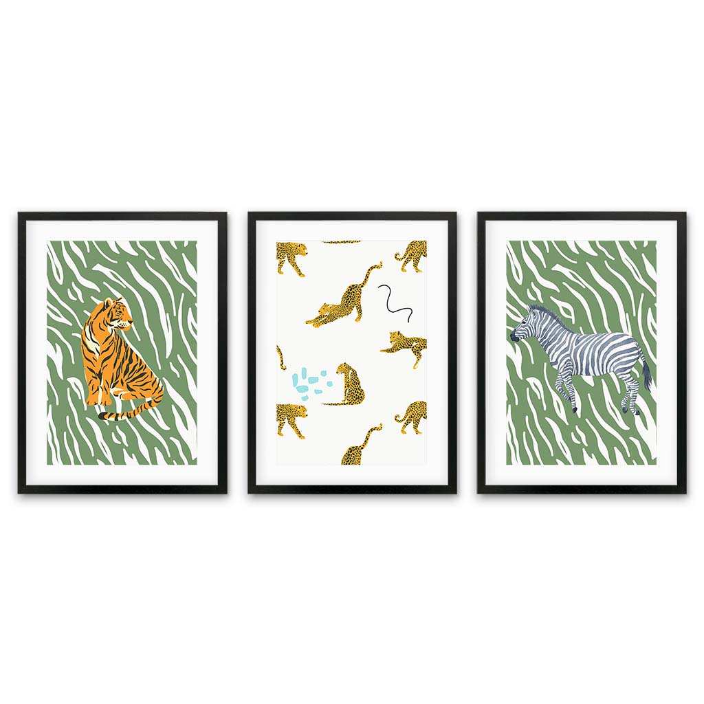 Animal Antics - Print Set of 3