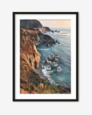 Rocky Coastline Wall Art Print