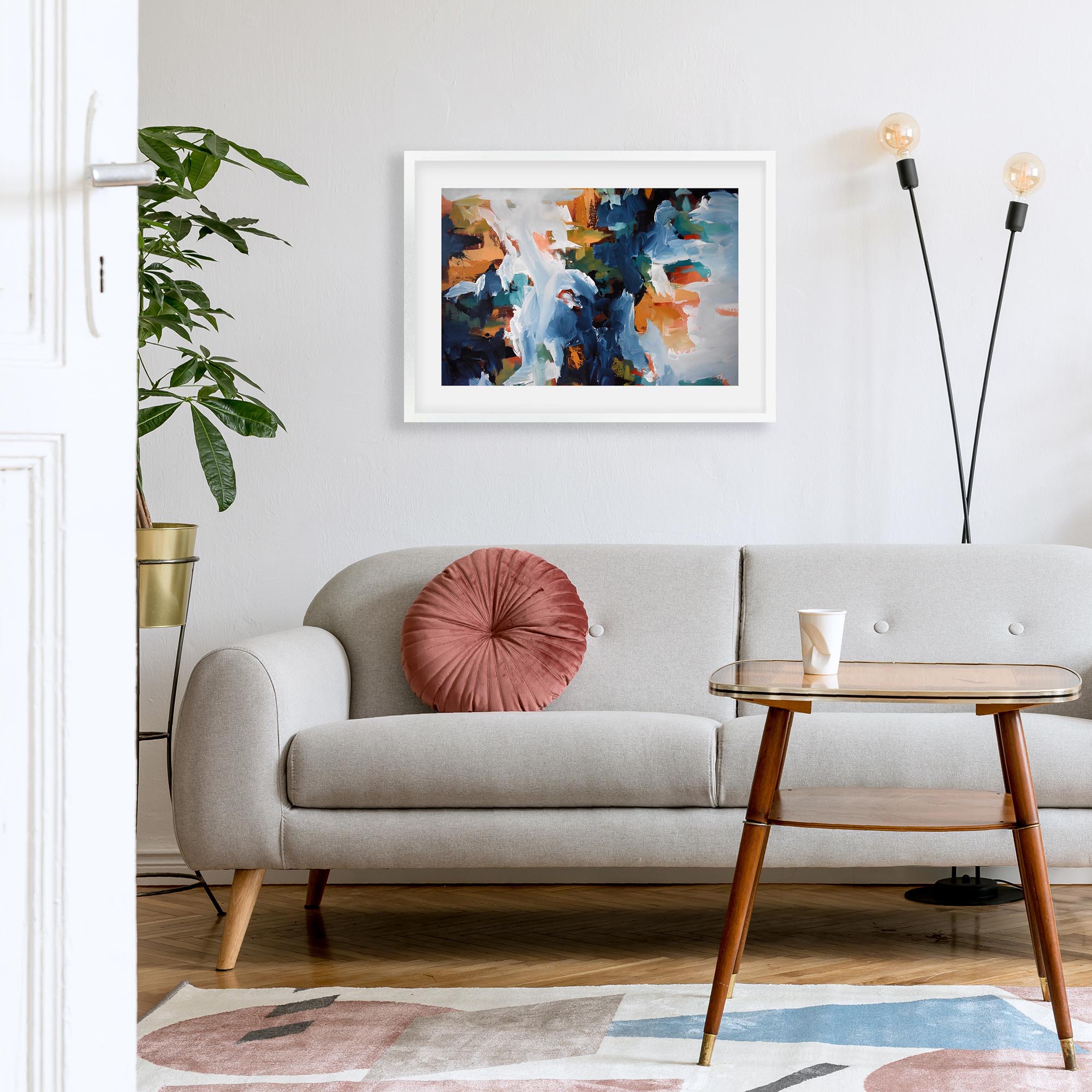 Abstract 400 Framed Art