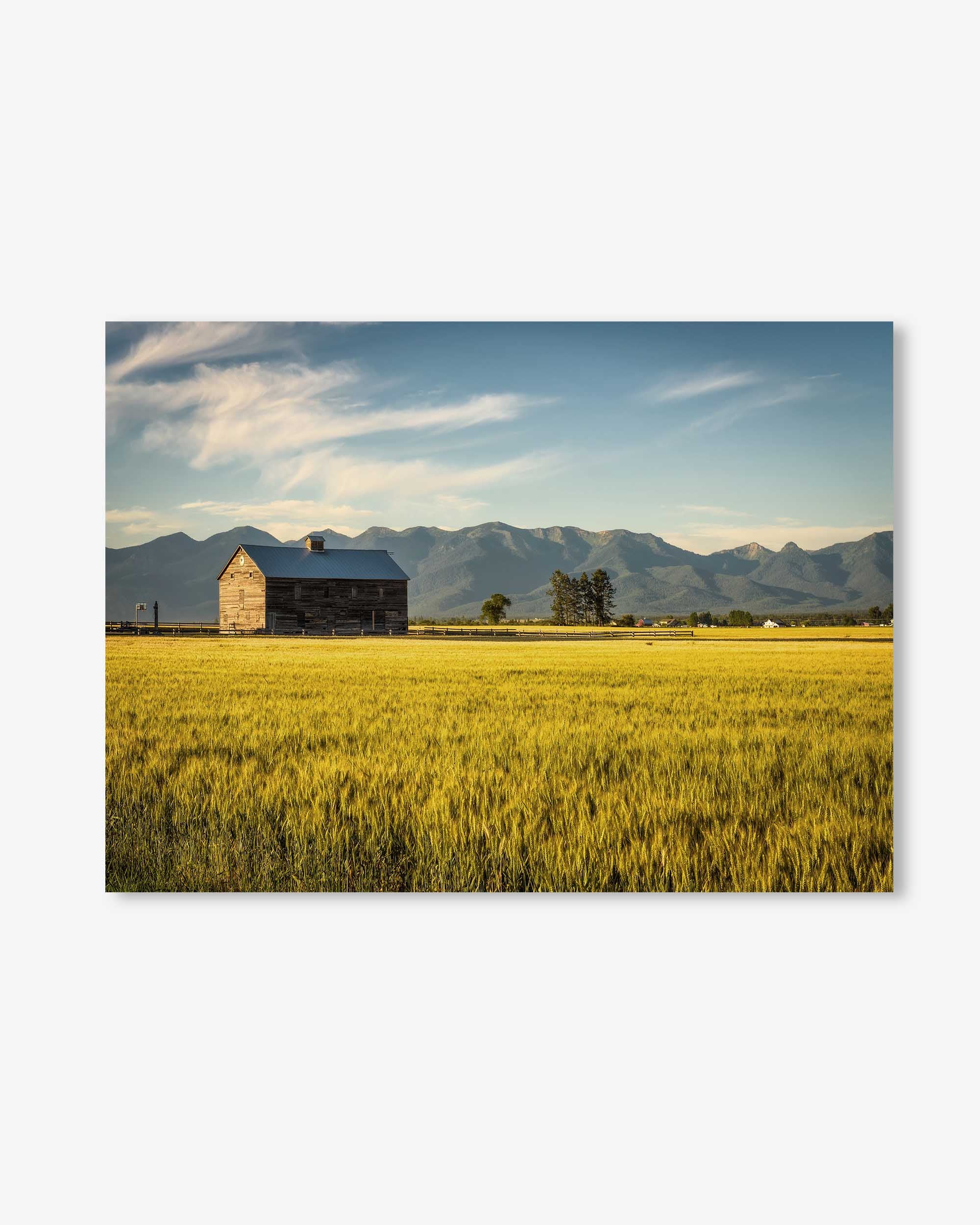 The Barn Wall Art Print