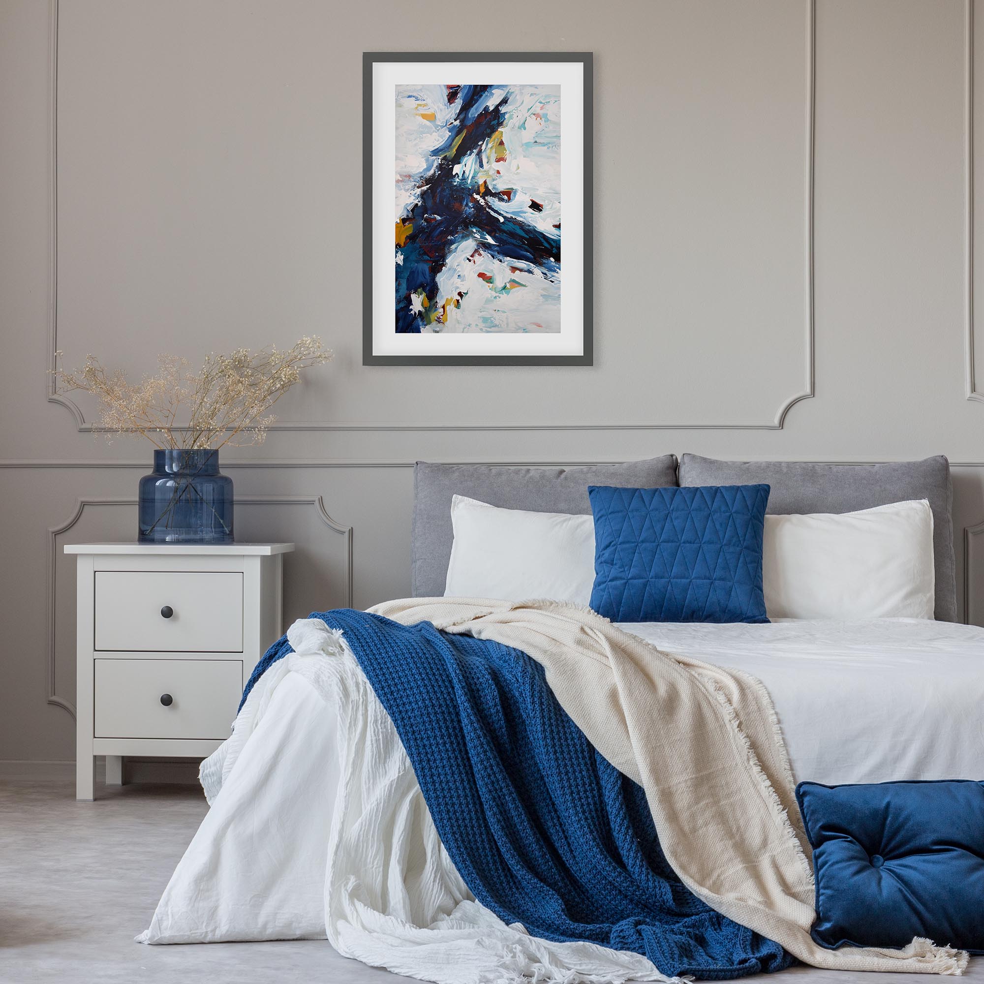 Abstract 429 Framed Art