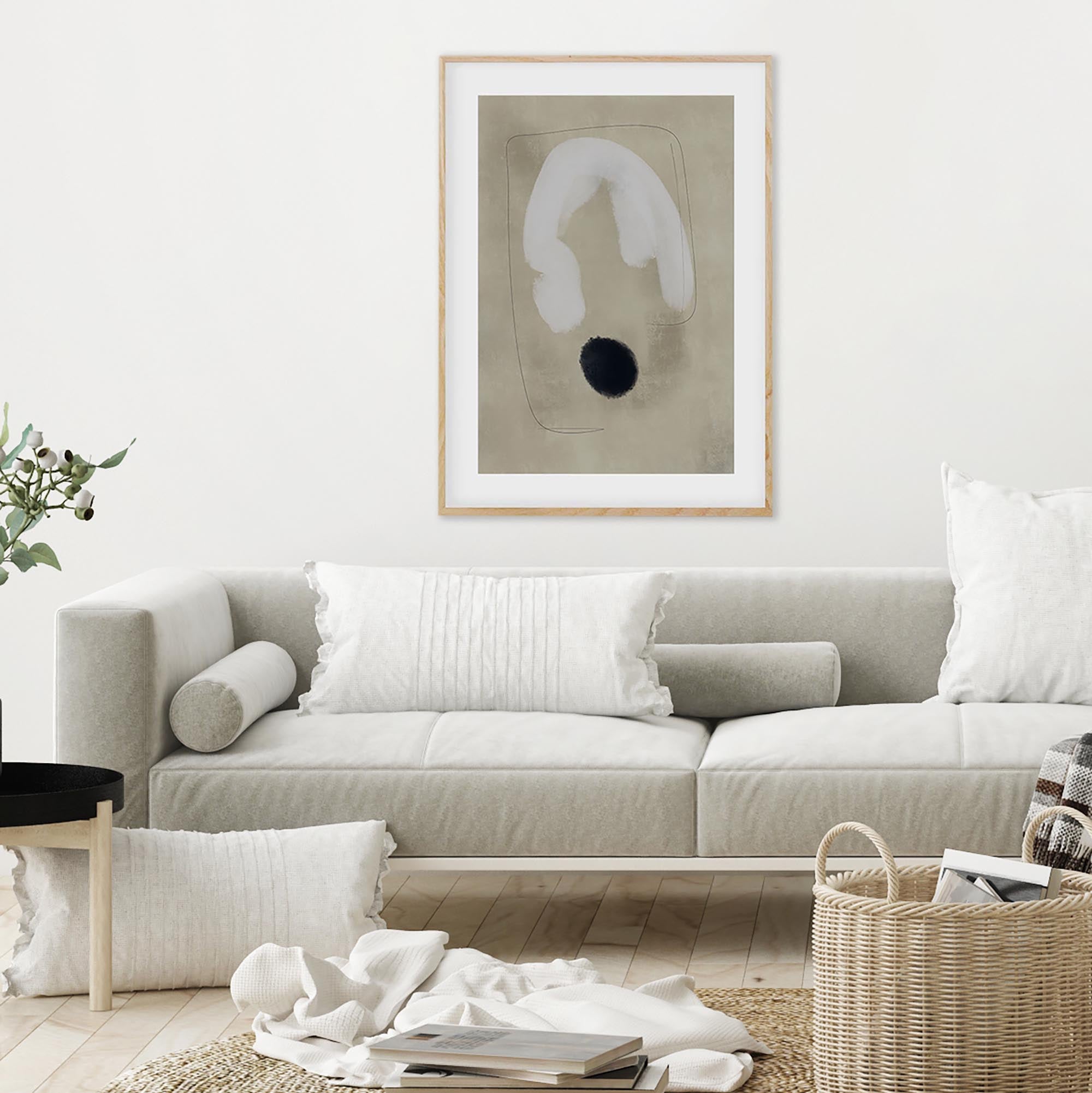 Limestone Rocks Framed Print