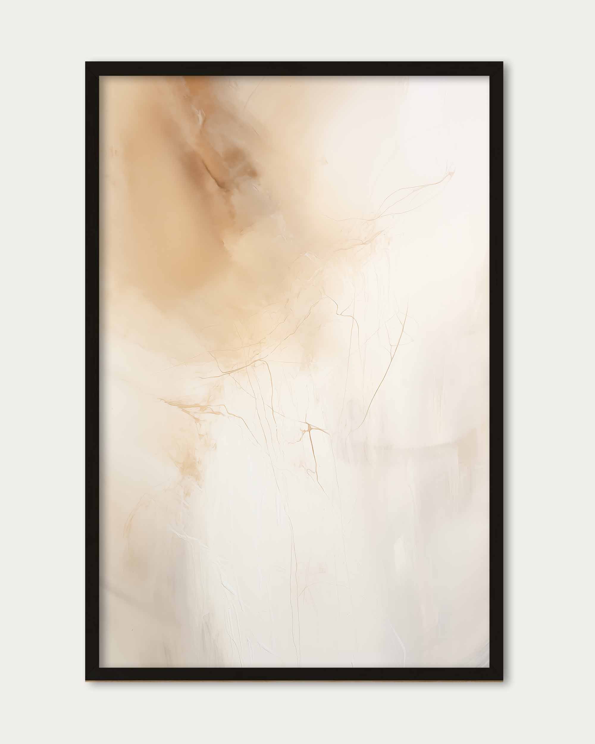 Beige Haze Art Print