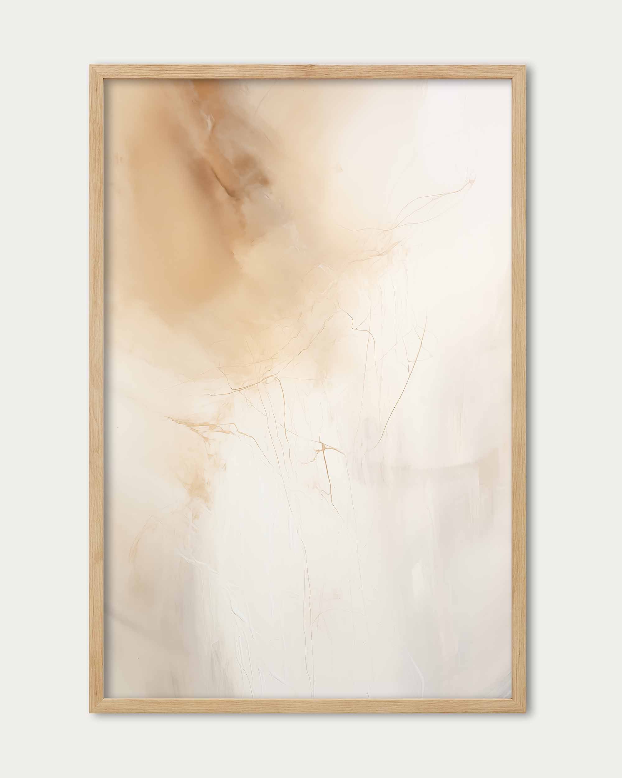 Beige Haze Art Print