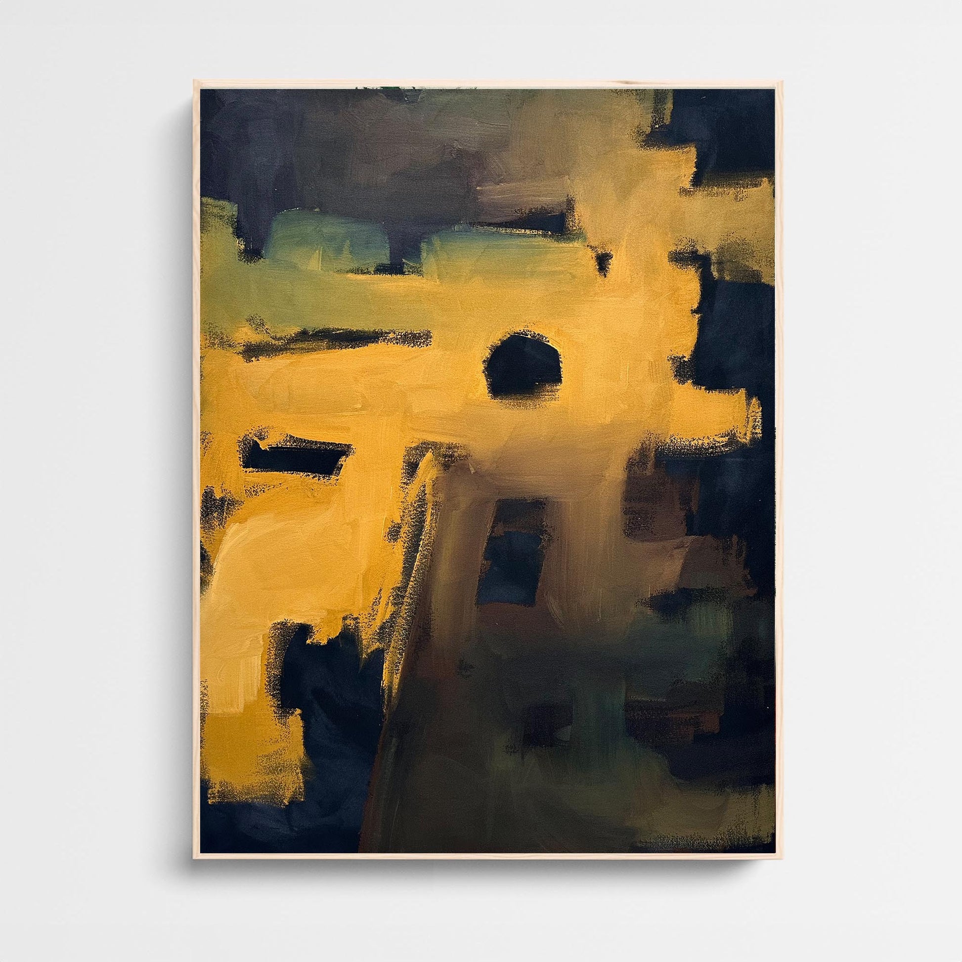 Beyond A Dream - Original Painting-Abstract House