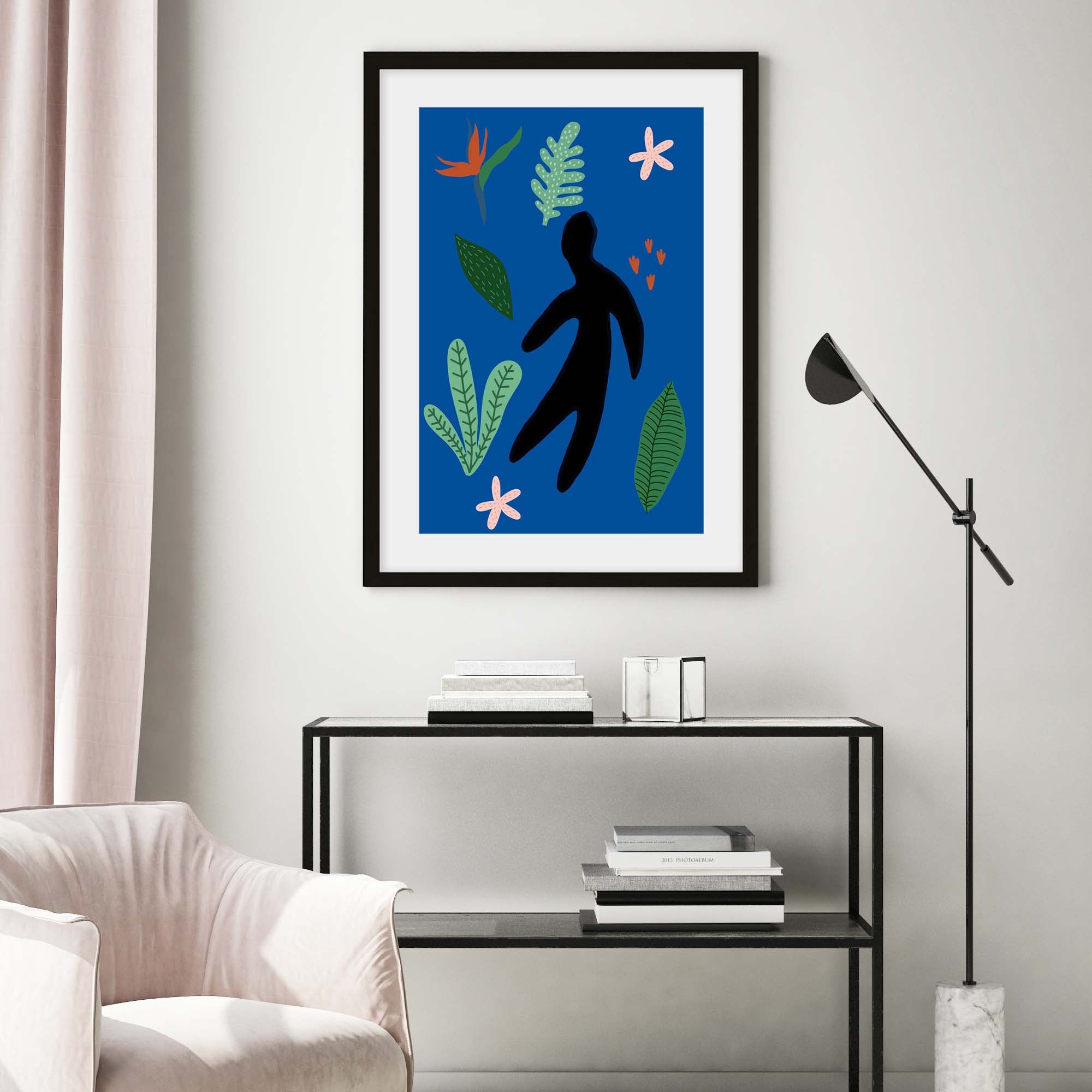 Matisse Nude Art Print-Abstract House