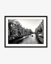 Amsterdam Black & White Art Print
