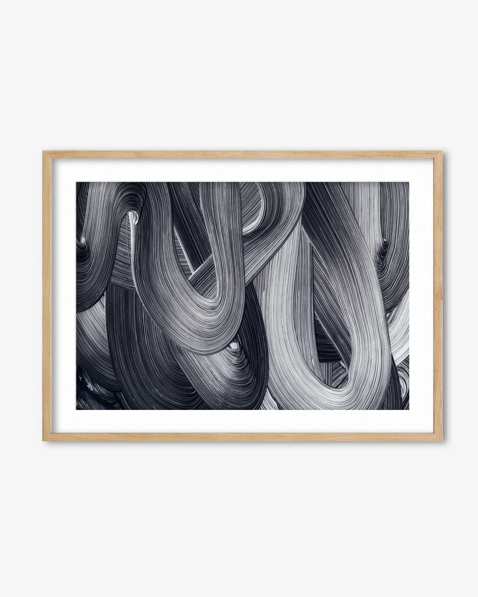 Abstract Brushstrokes III Art Print