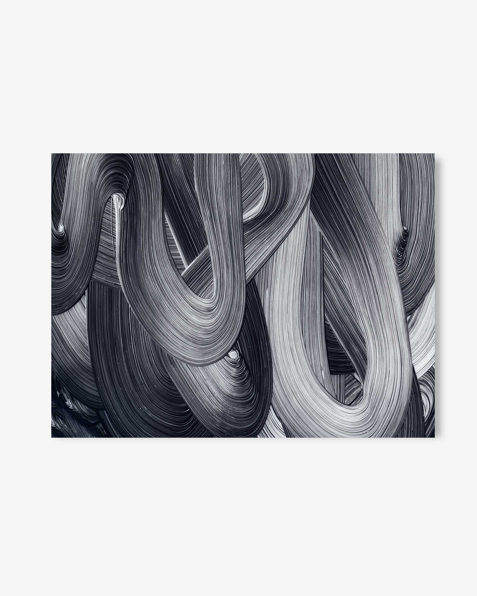 Abstract Brushstrokes III Art Print
