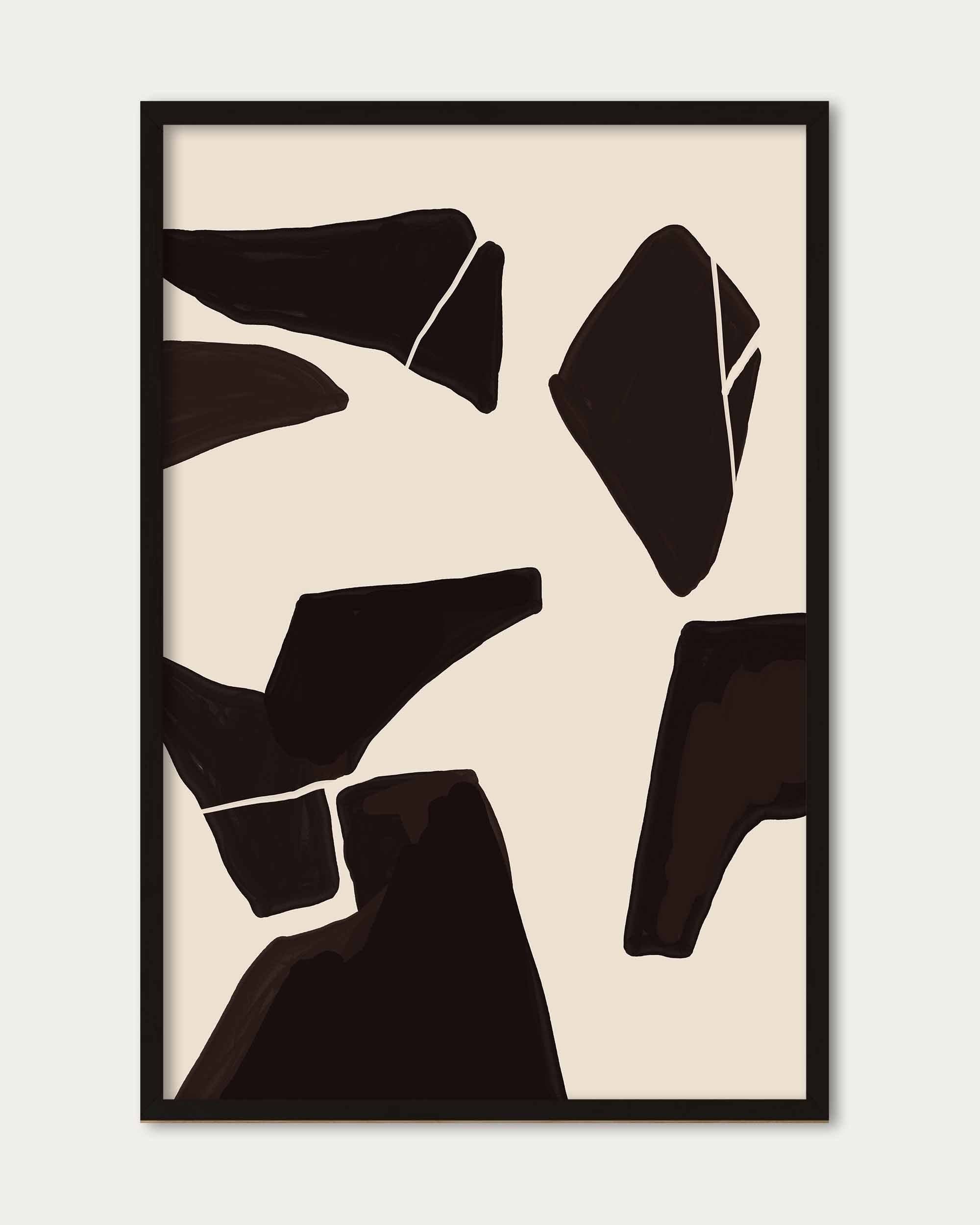 Abstract Monochrome Wall Art