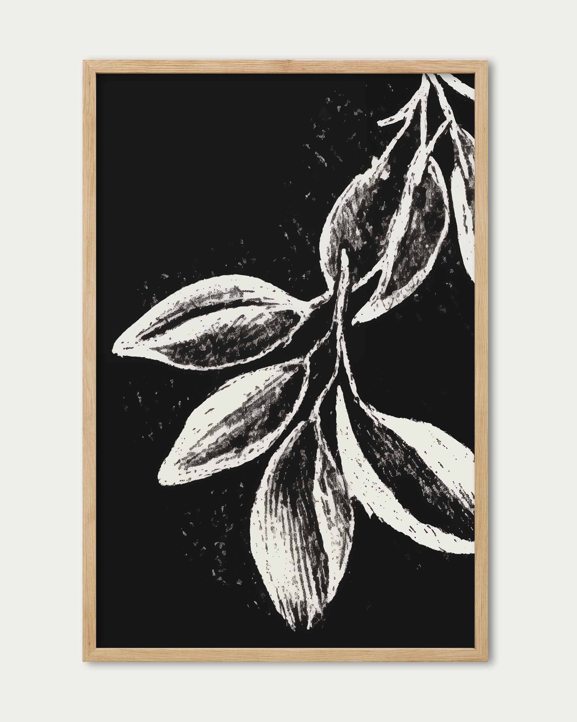 Charcoal Sketch Art Print