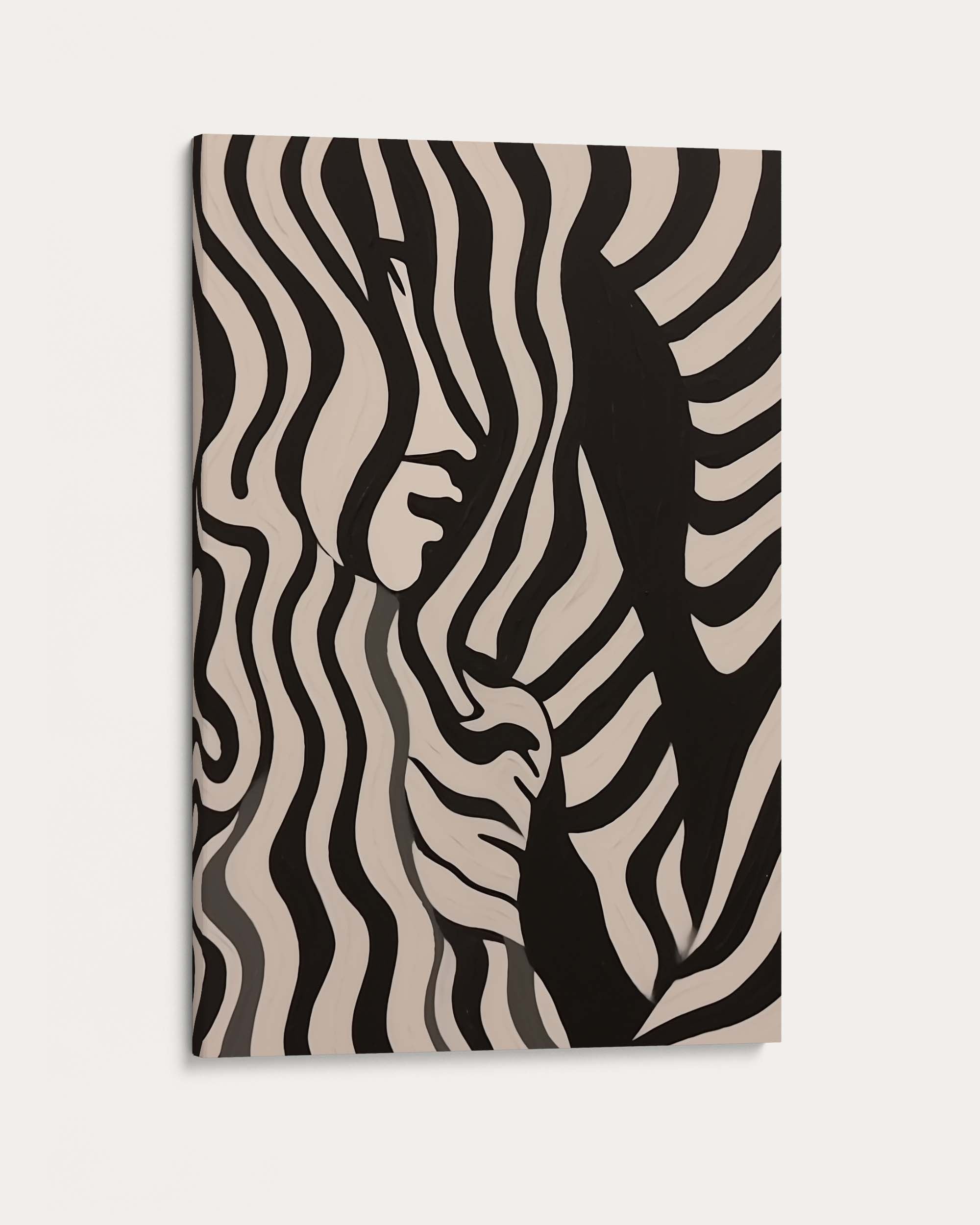 Monochrome Shadows Art Print