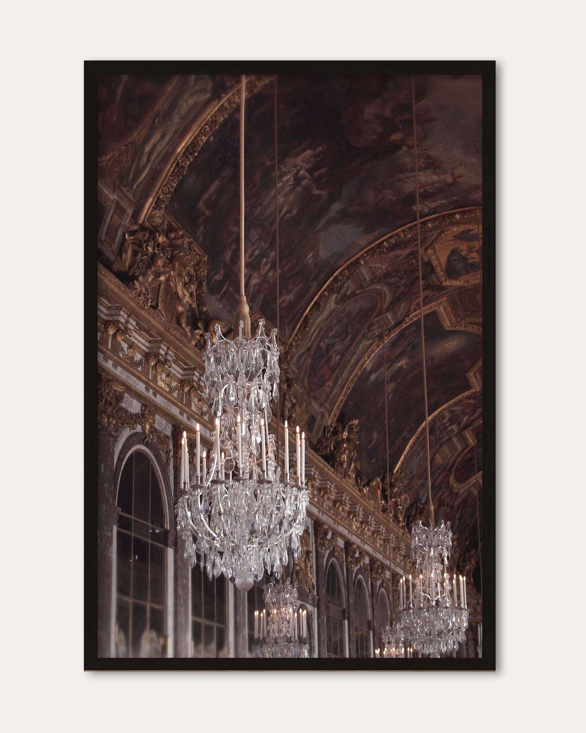 Chandeliers Art Poster