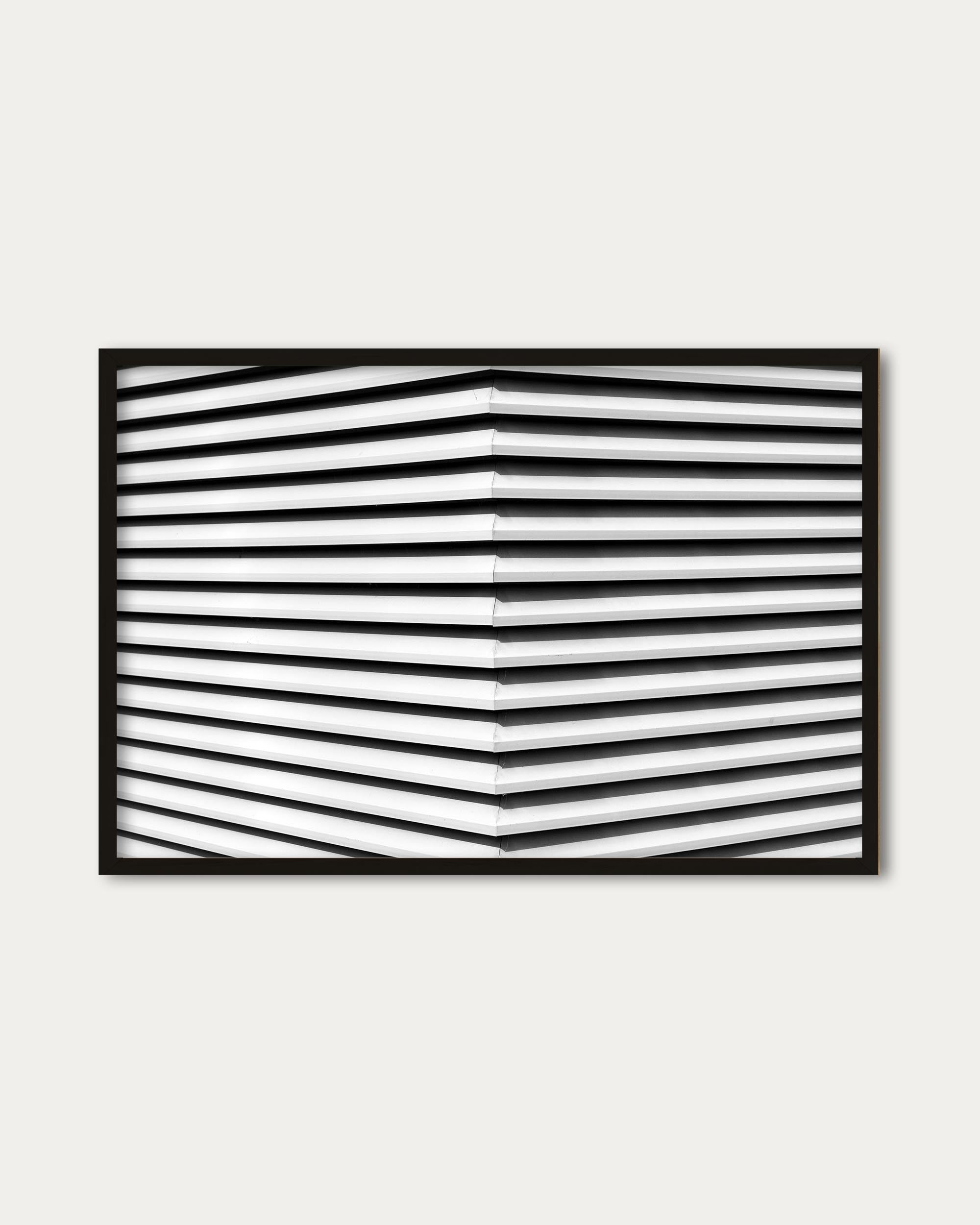 Geometric Monochrome Poster