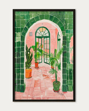 Tropical Resort Art Print