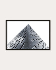Modern Architecture Black And White Poster