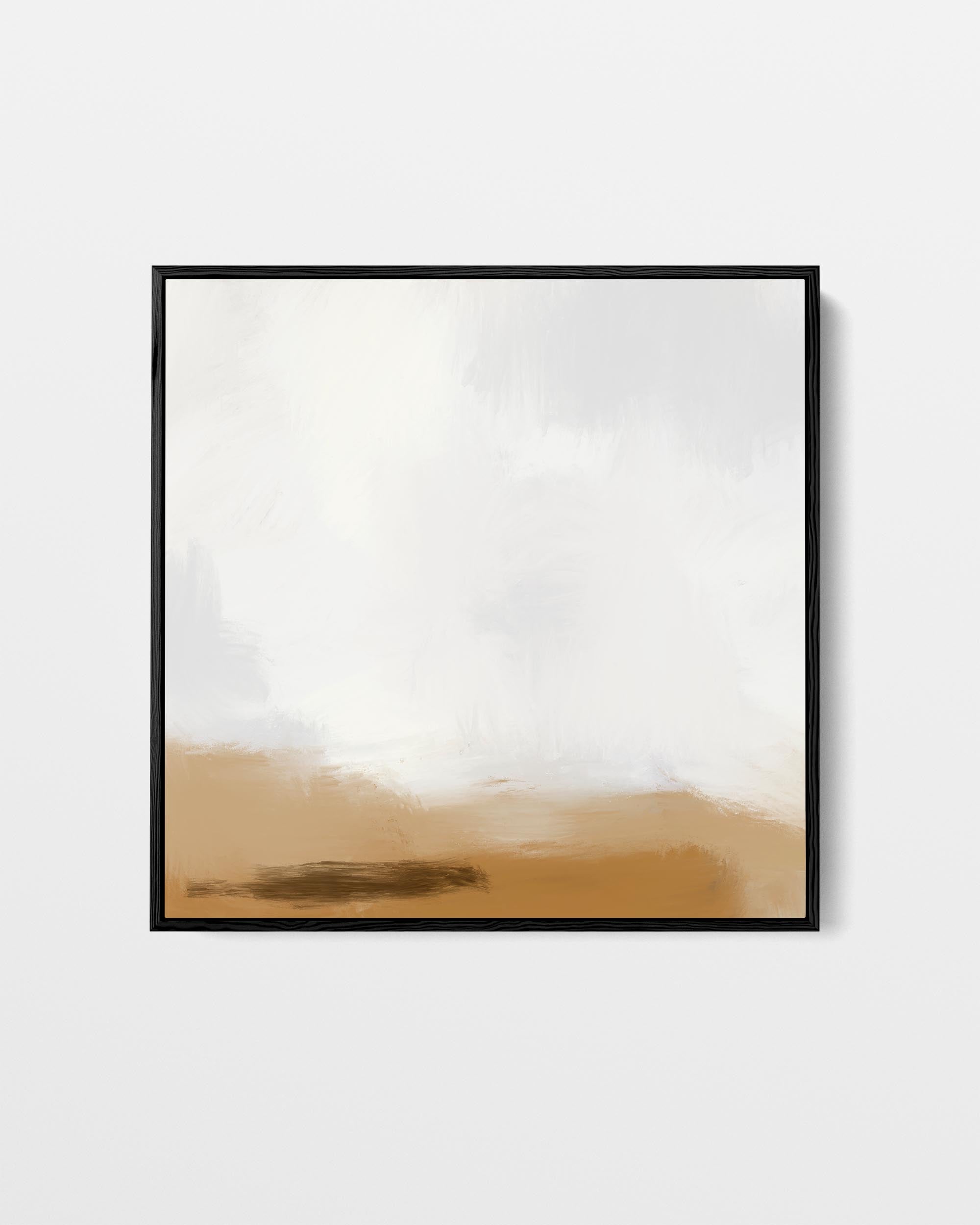 Foggy Dunes Canvas Art