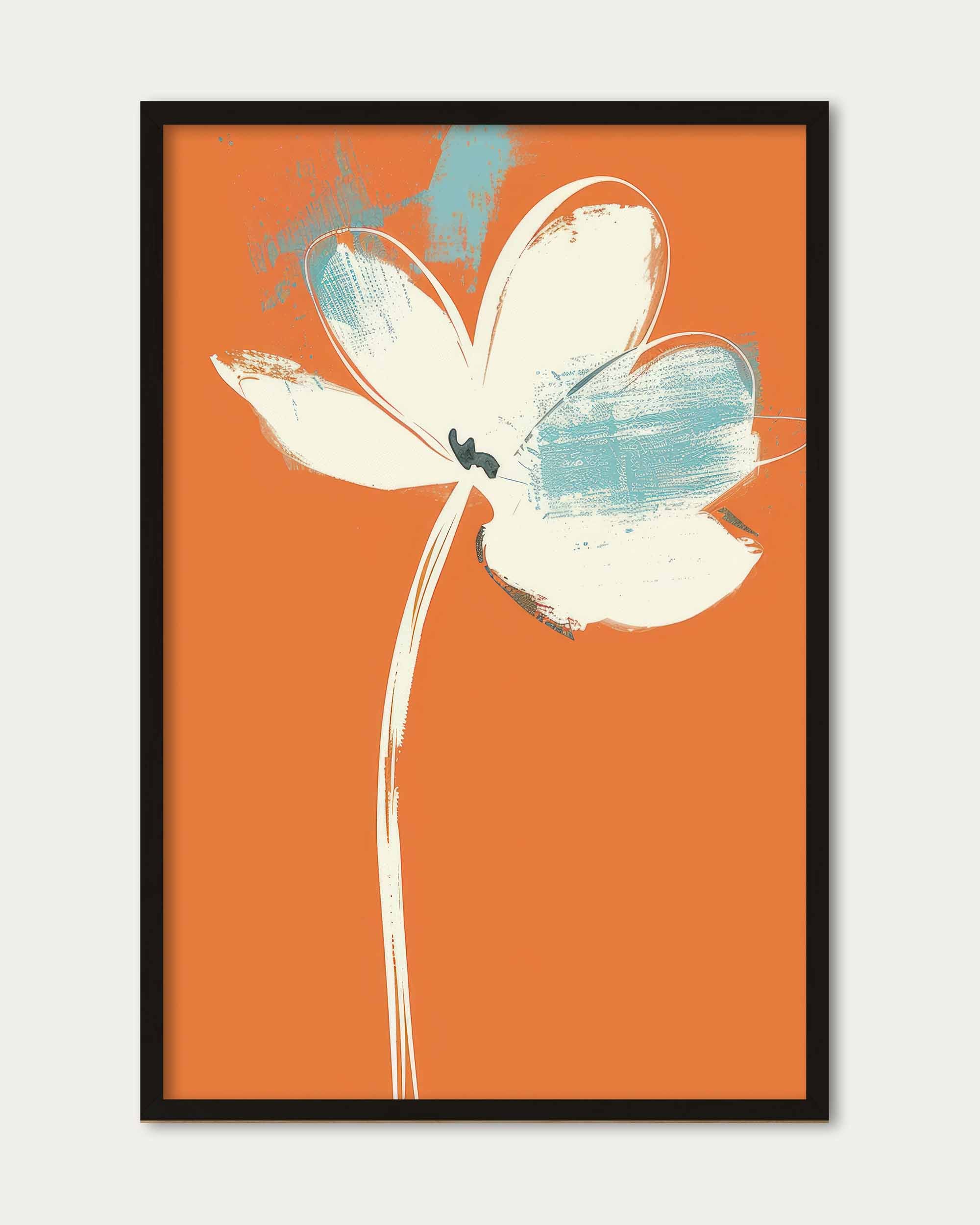 Abstract Stem Wall Art