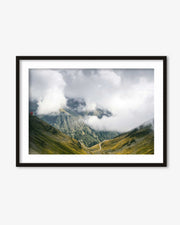 Mountain Range Wall Art Print