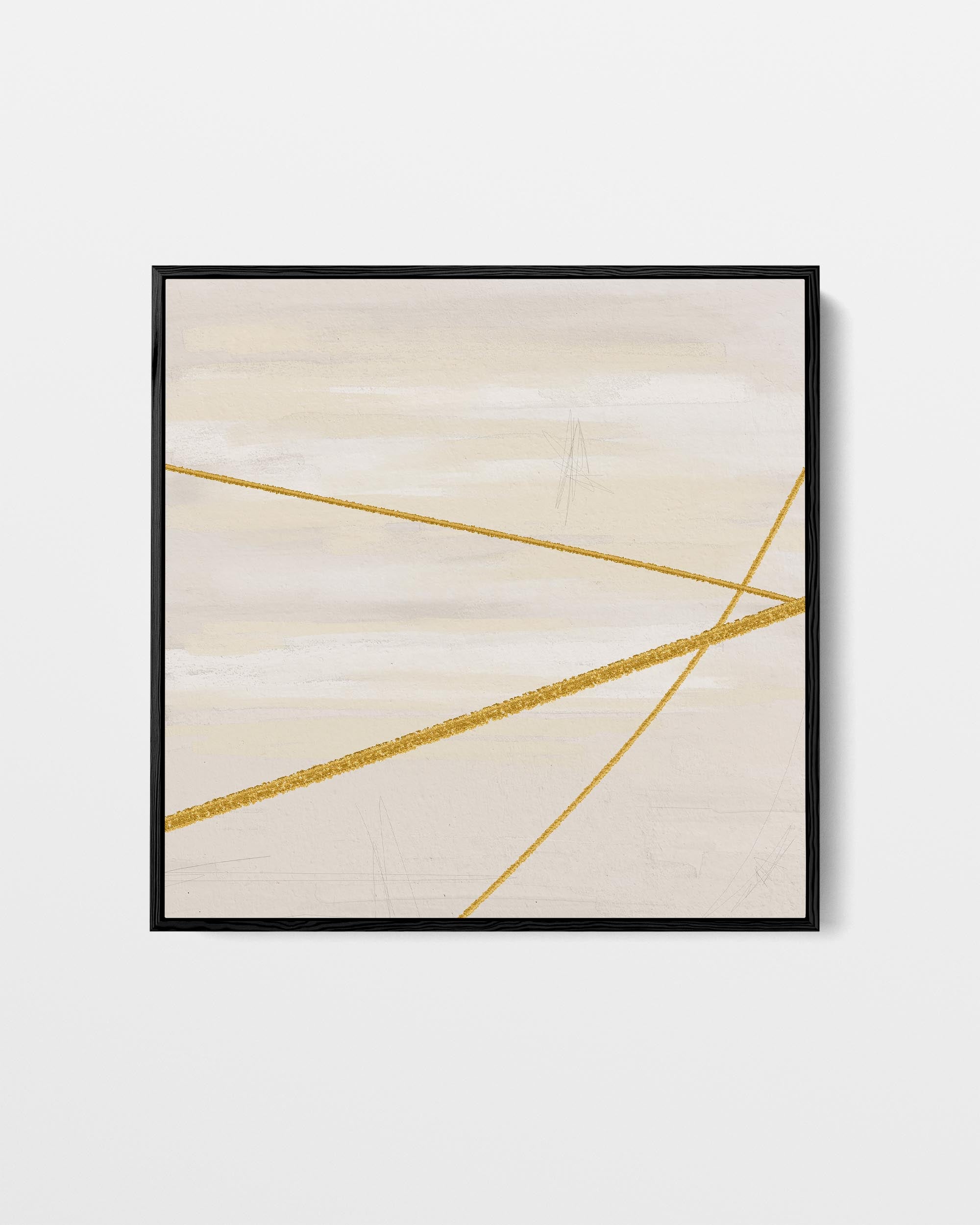 Abstract Gold Textures Canvas Art