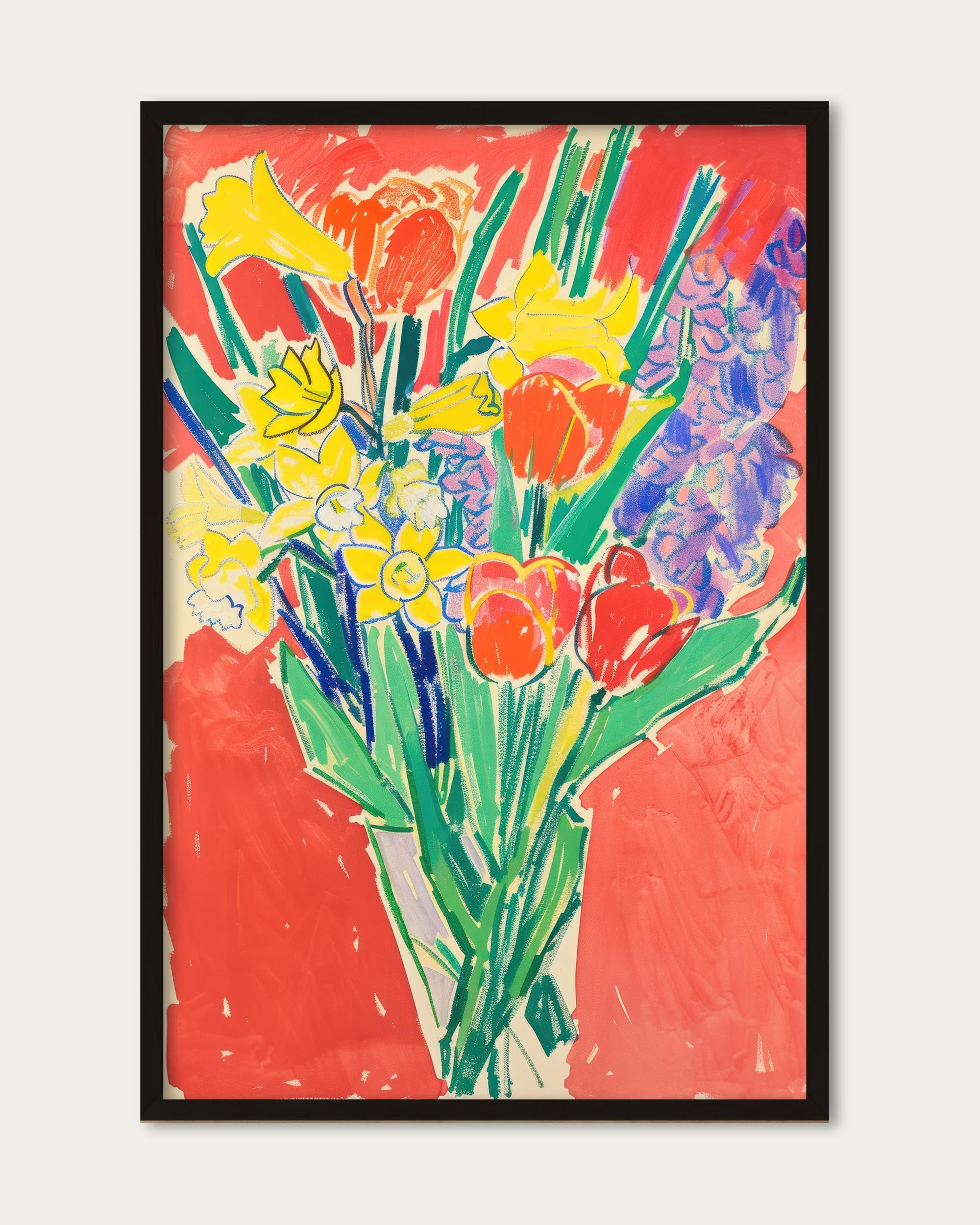 Burst Of Colour II Art Print