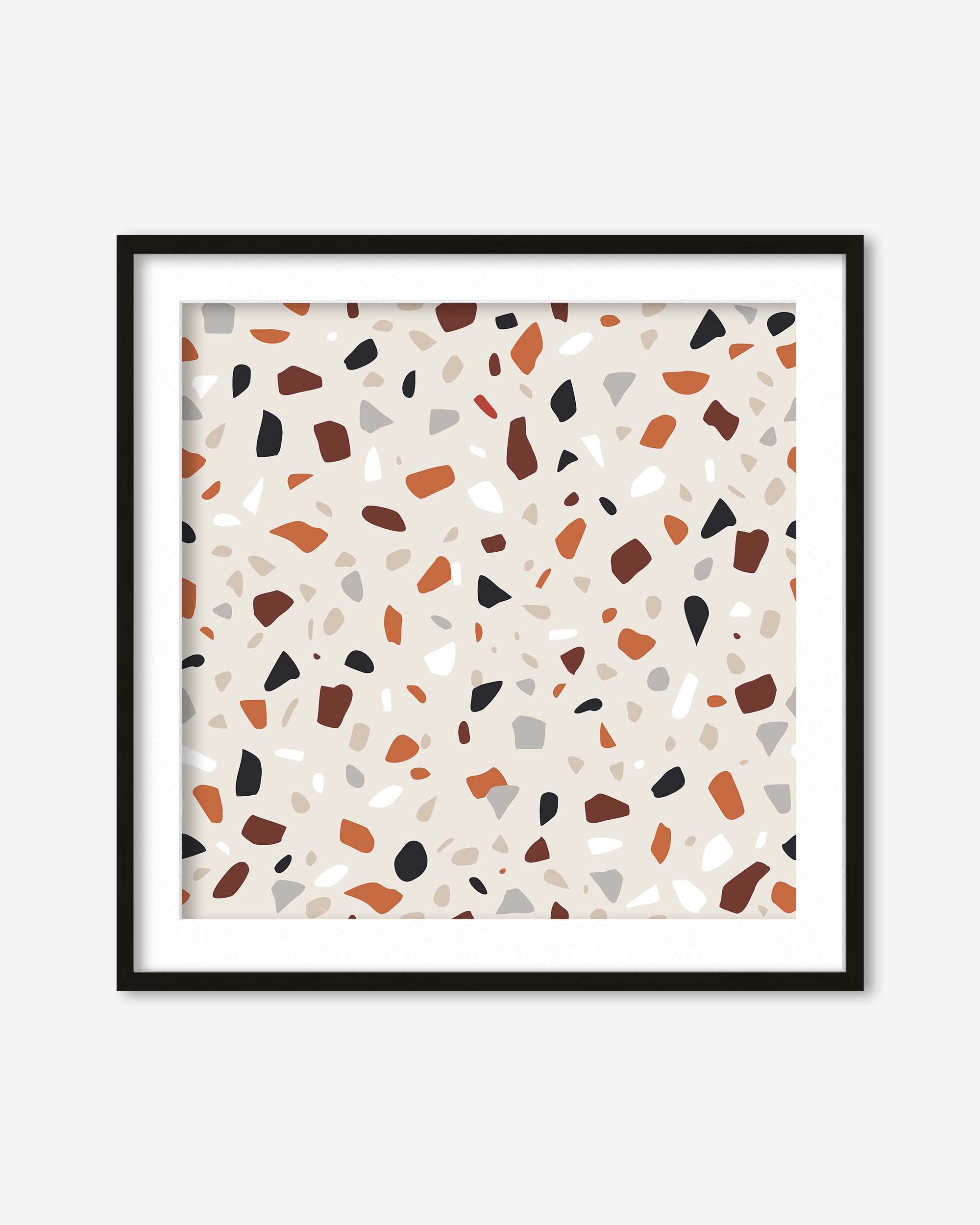 Terrazzo Square Art Print