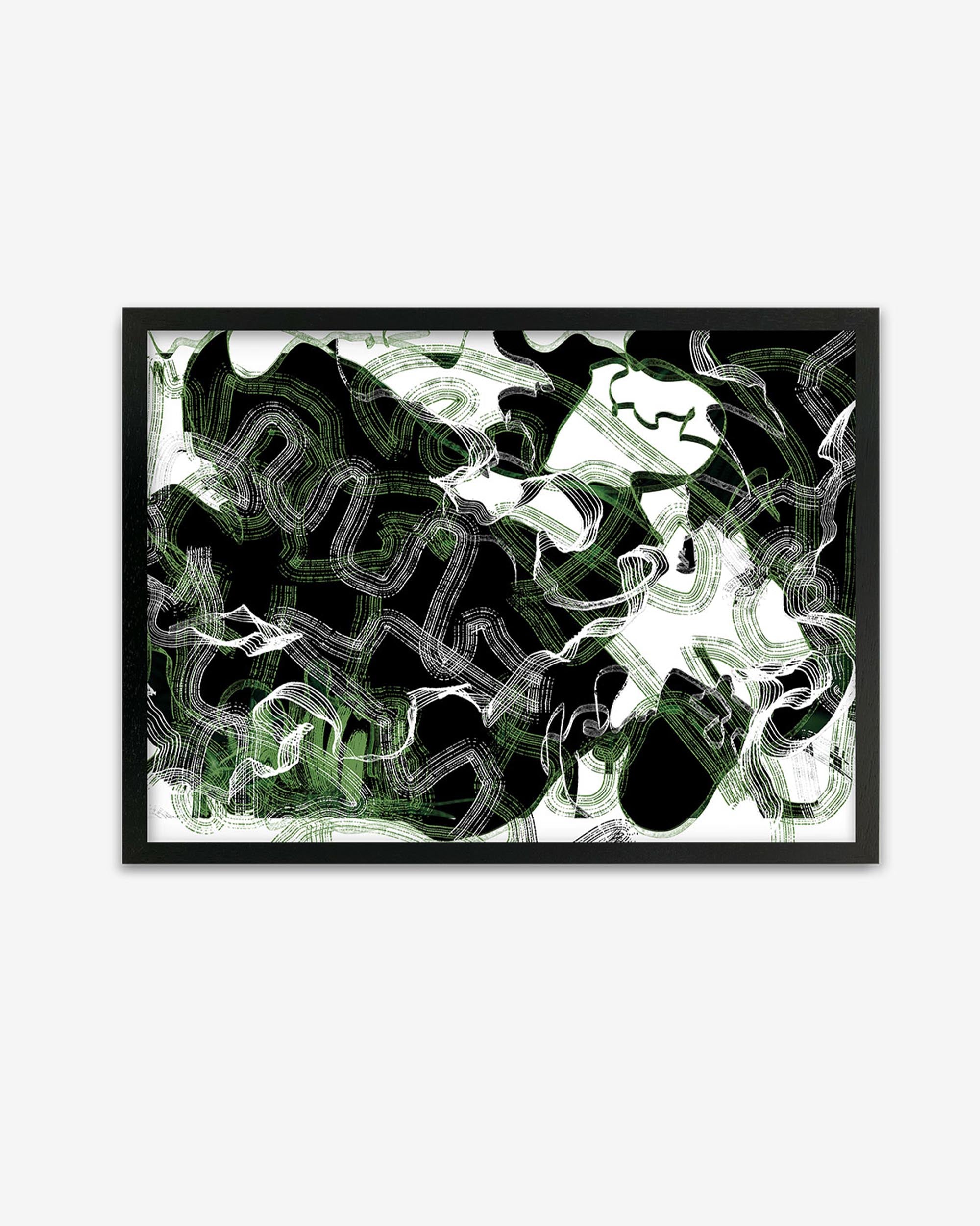 Abstract Impressions Framed Print