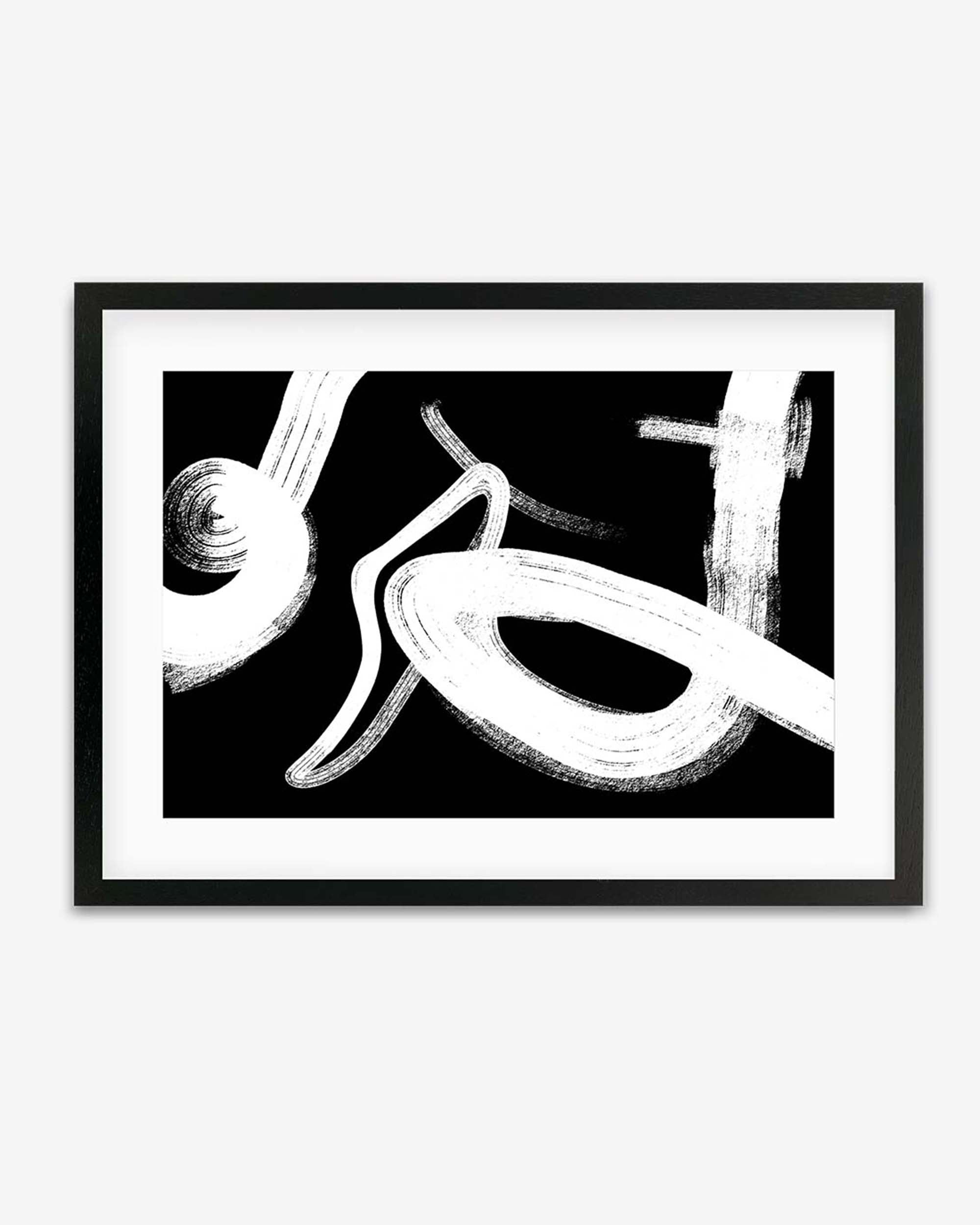 Monochrome Light Framed Art