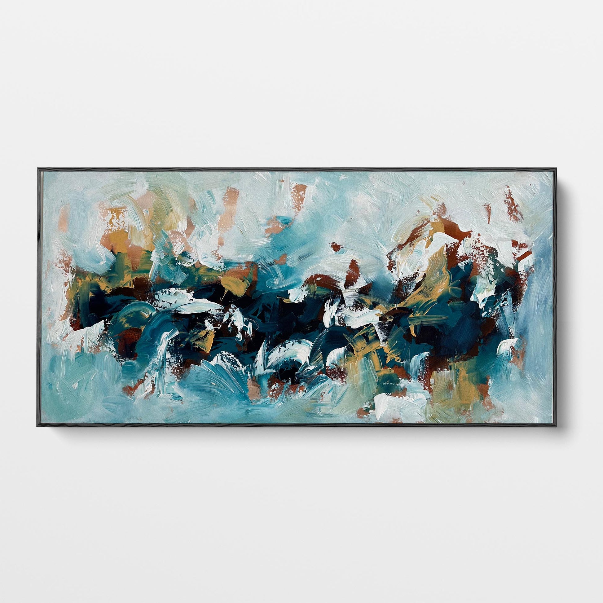 Cloud Nine - Original Painting-Abstract House