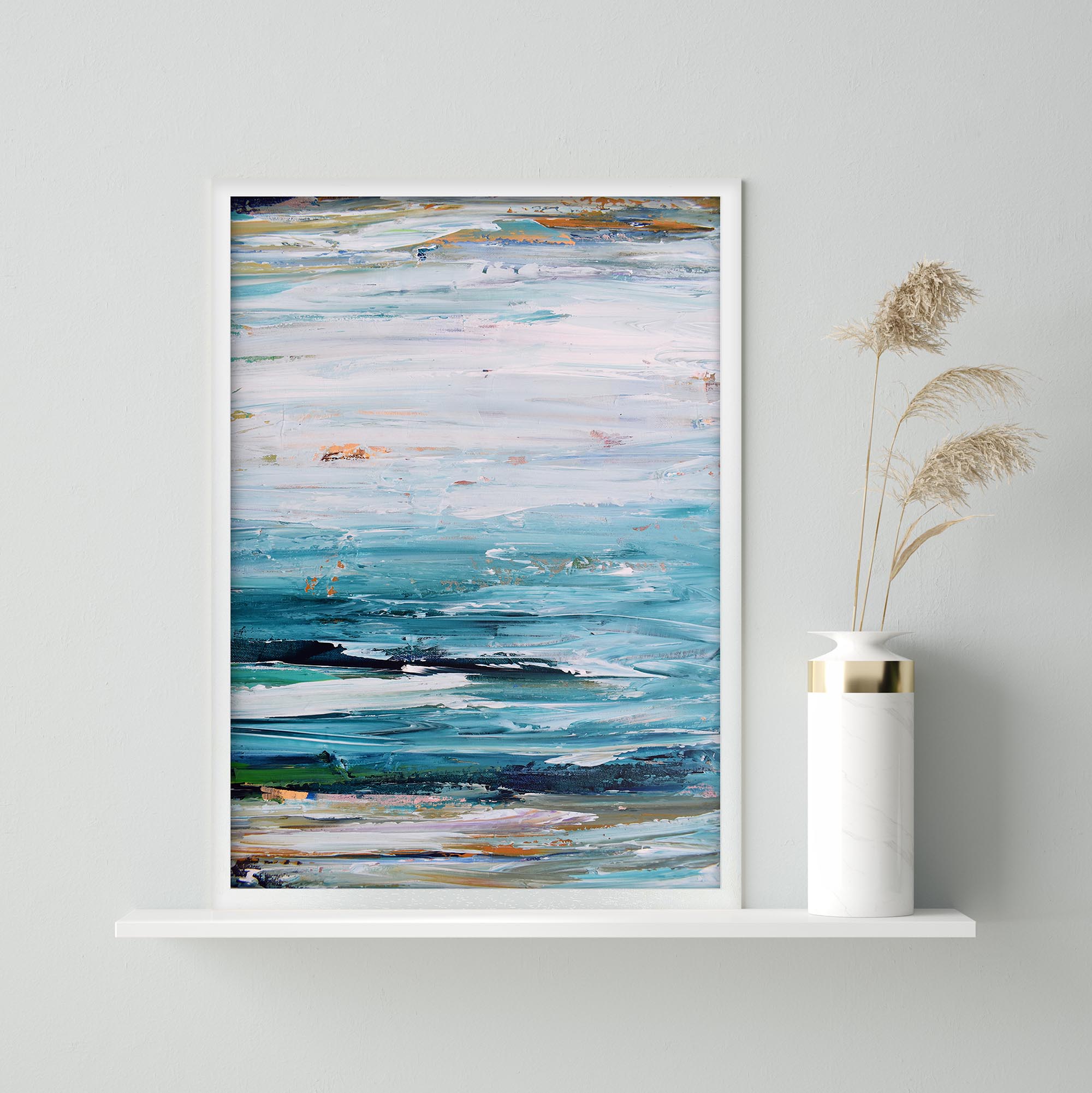 Abstract 290 Framed Art