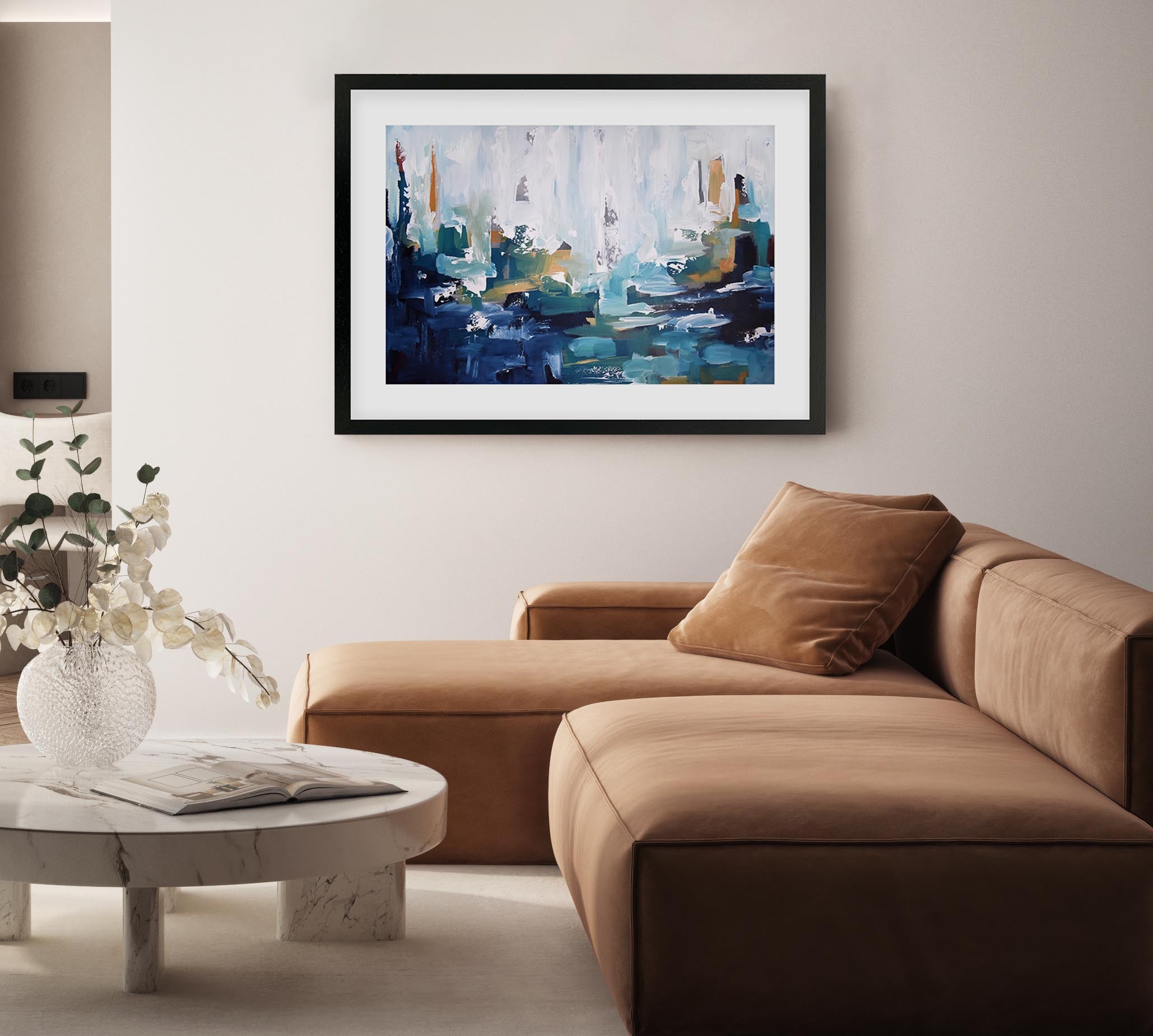 Abstract 403 Framed Art