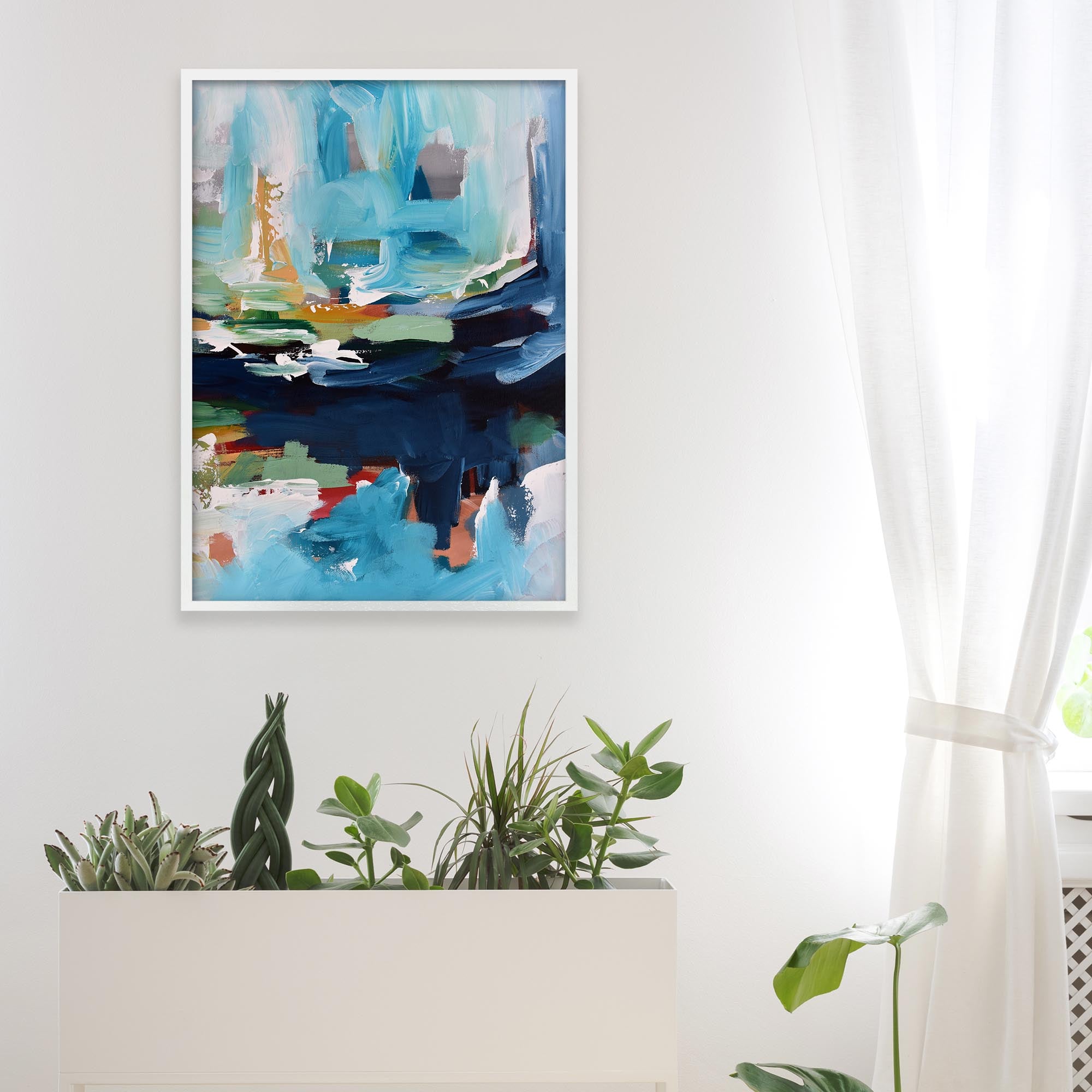 Abstract 359 Framed Art