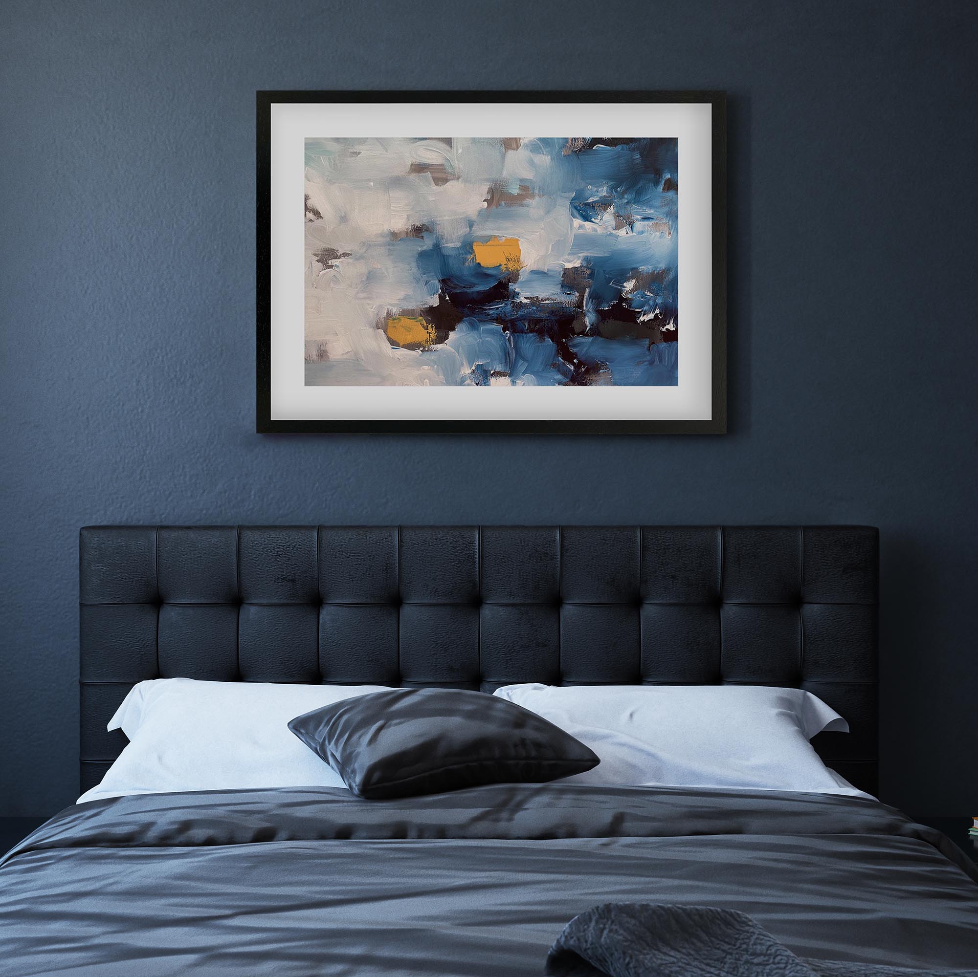 Abstract 490 Framed Art